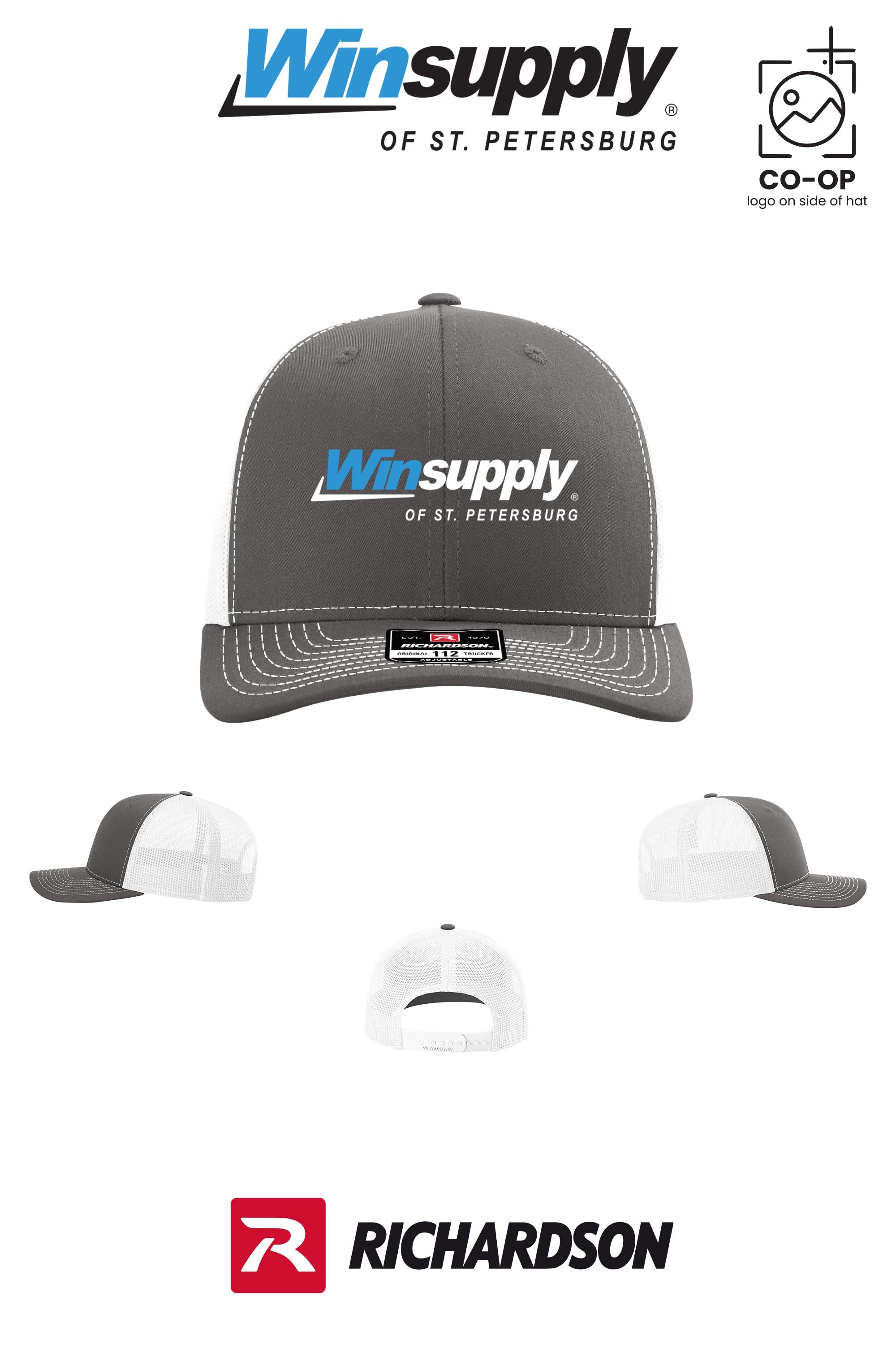 Richardson 112 Trucker Cap - Winsupply of St. Petersburg