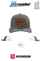 *LEATHER PATCH* Richardson 112 Trucker Cap - Easton Winwater - Pack of 25