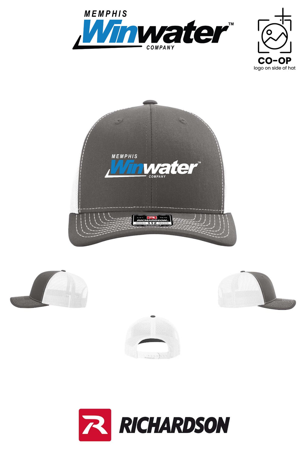 Richardson 112 Trucker Cap - Memphis Winwater