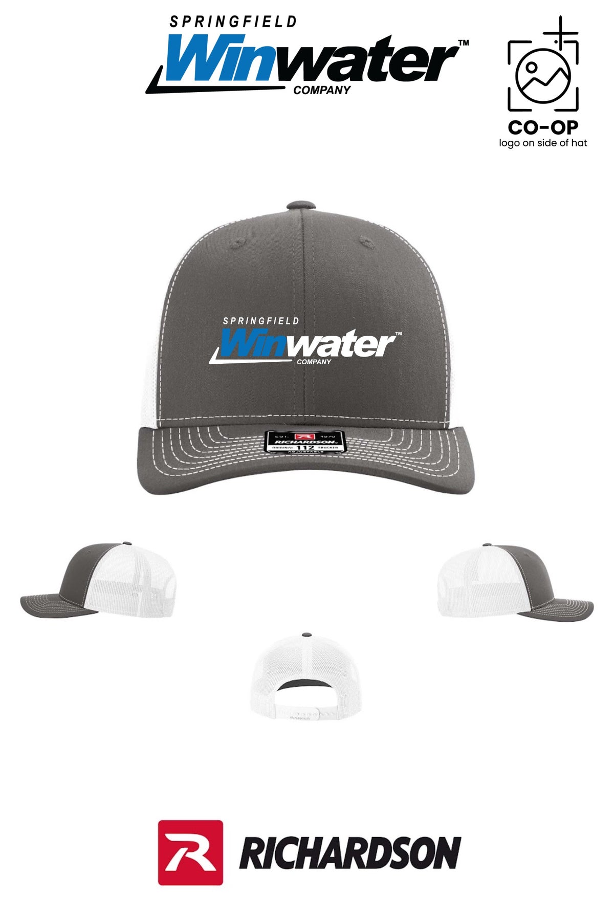 Richardson 112 Trucker Cap - Springfield Winwater