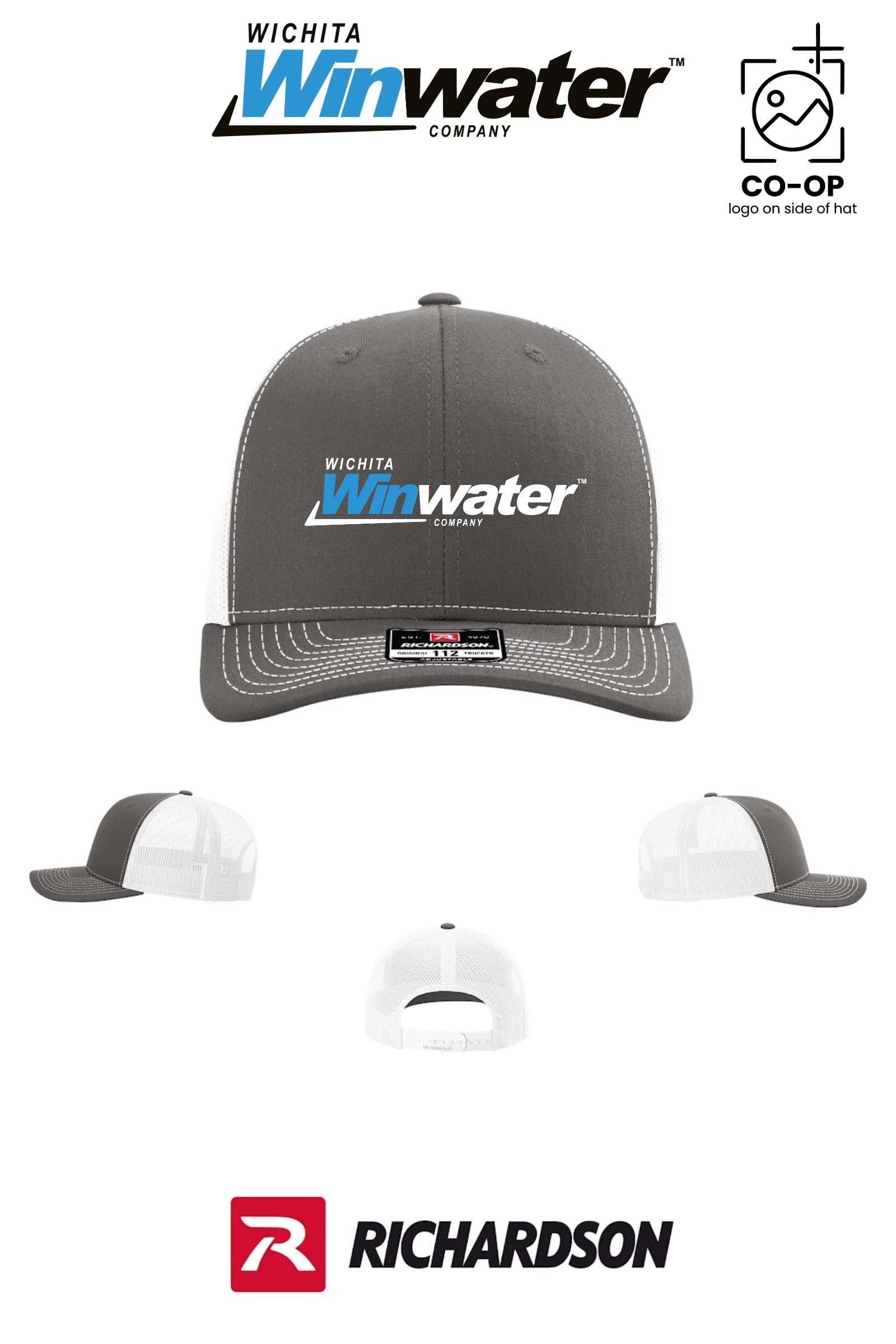 Richardson 112 Trucker Cap - Wichita Winwater