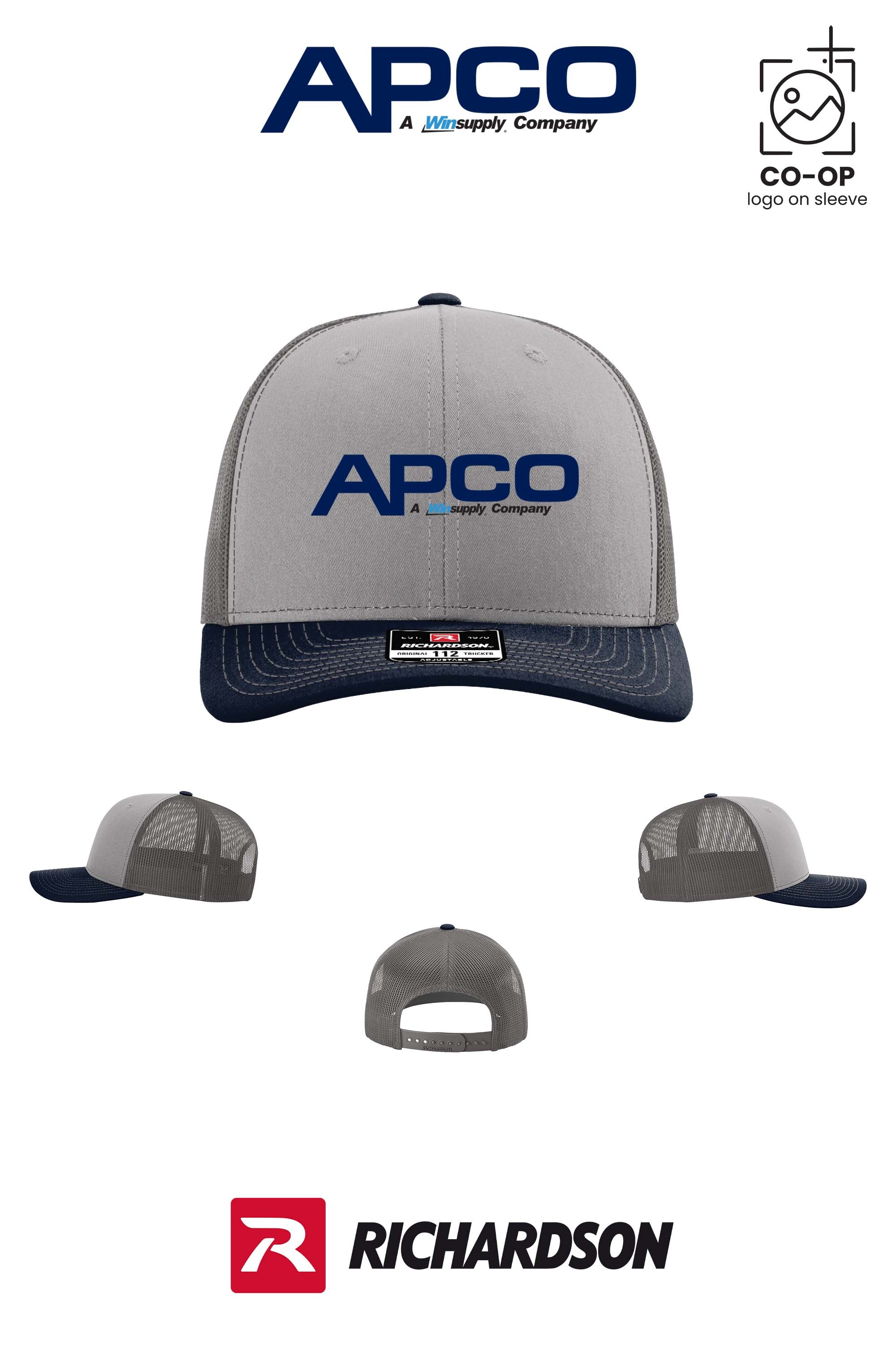 Richardson 112 Trucker Cap - APCO Supply - Indianapolis
