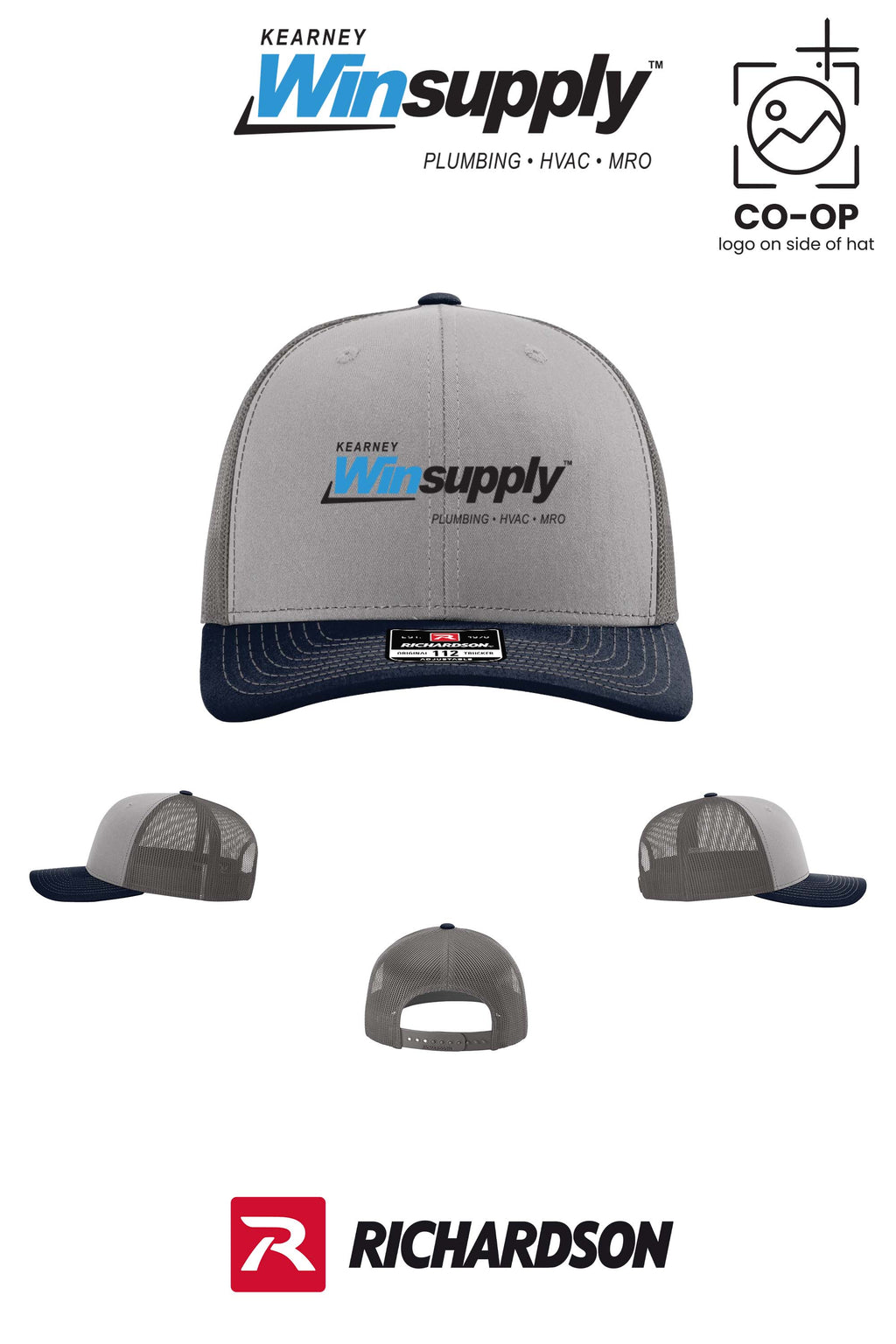 Richardson 112 Trucker Cap - Kearney Winsupply