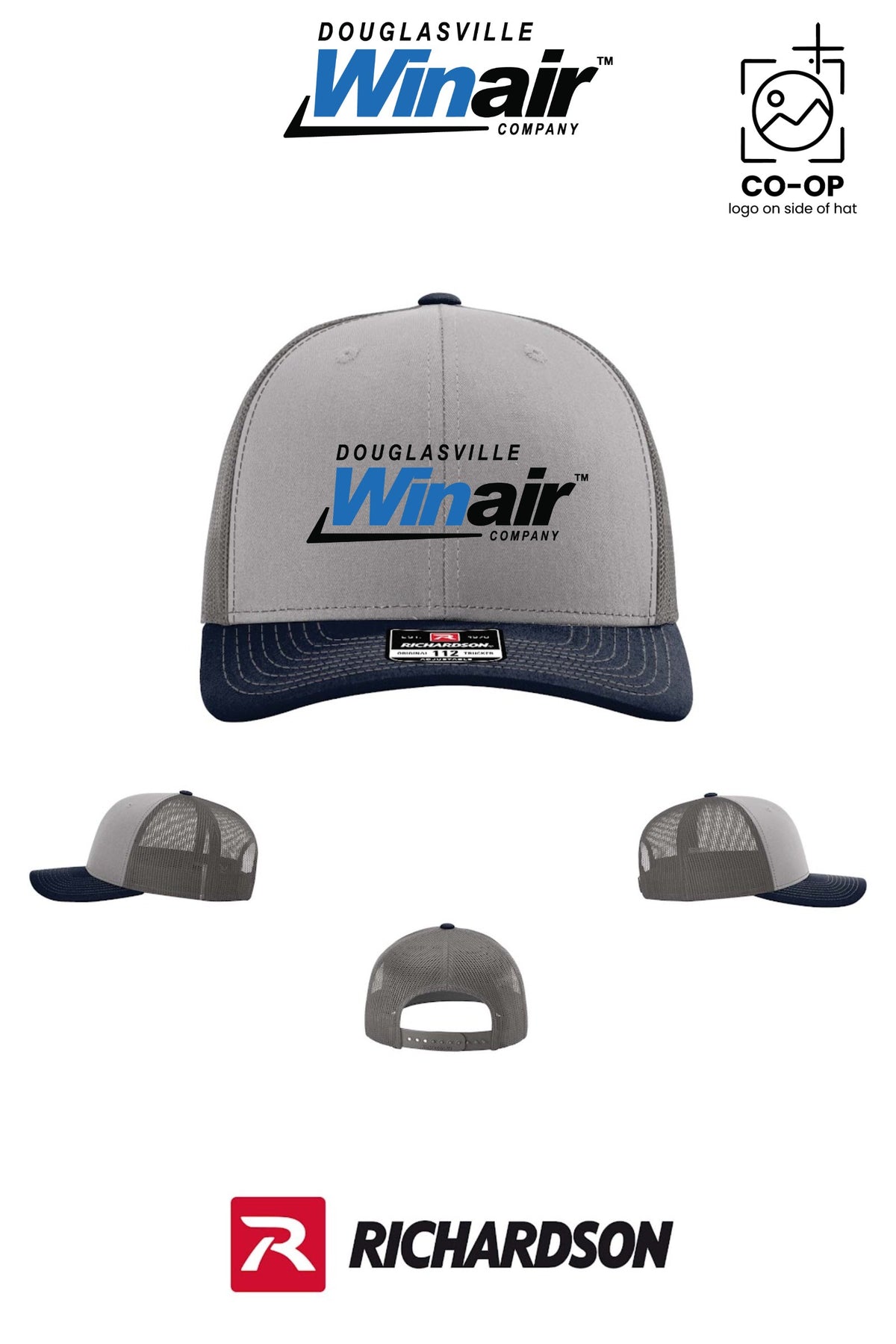 Richardson 112 Trucker Cap - Douglasville Winair