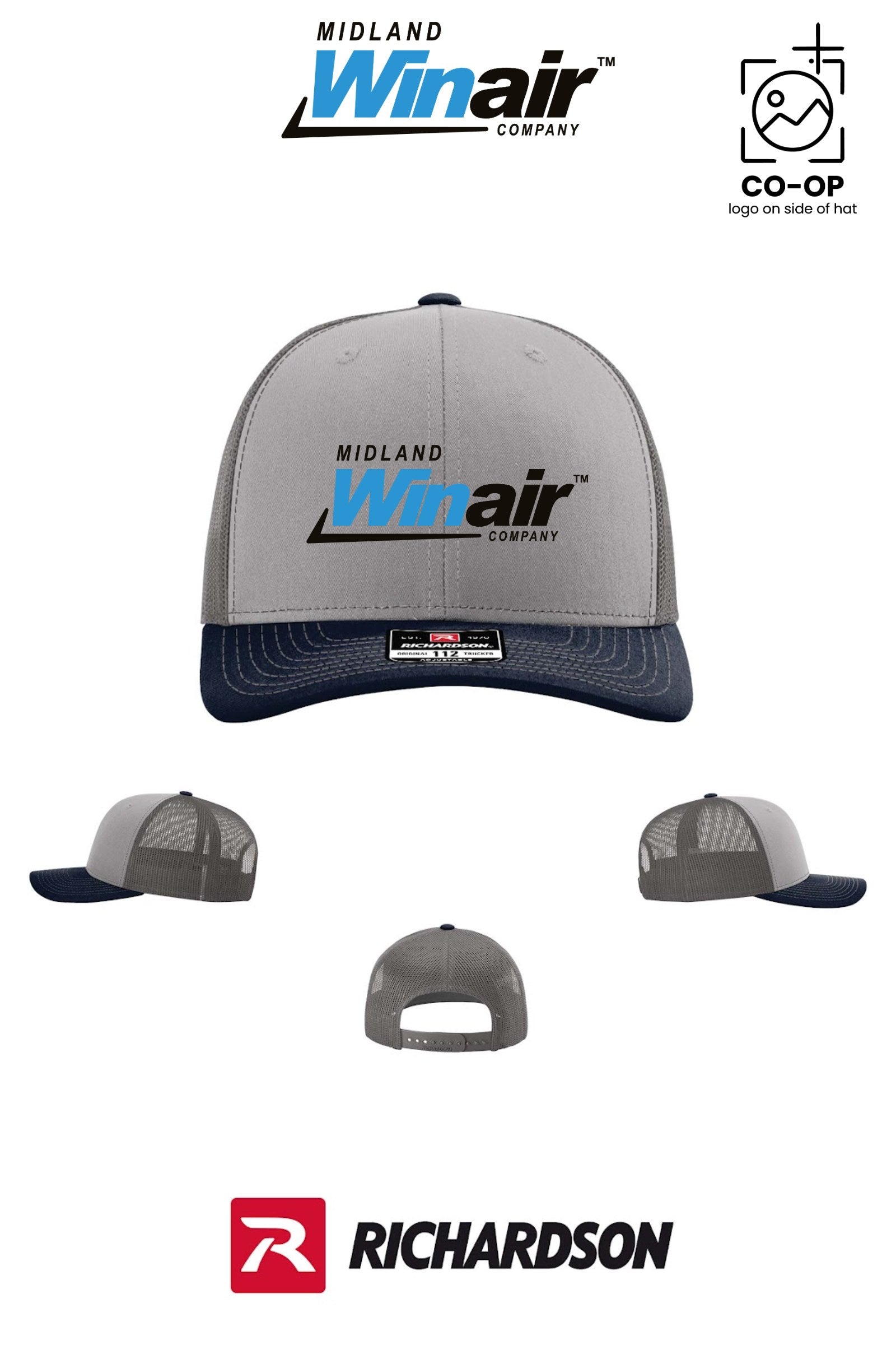Richardson 112 Trucker Cap - Midland Winair