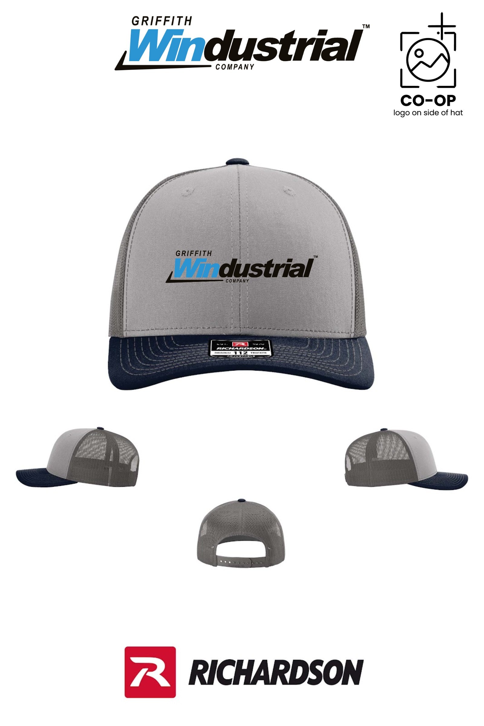Richardson 112 Trucker Cap - Griffith Windustrial