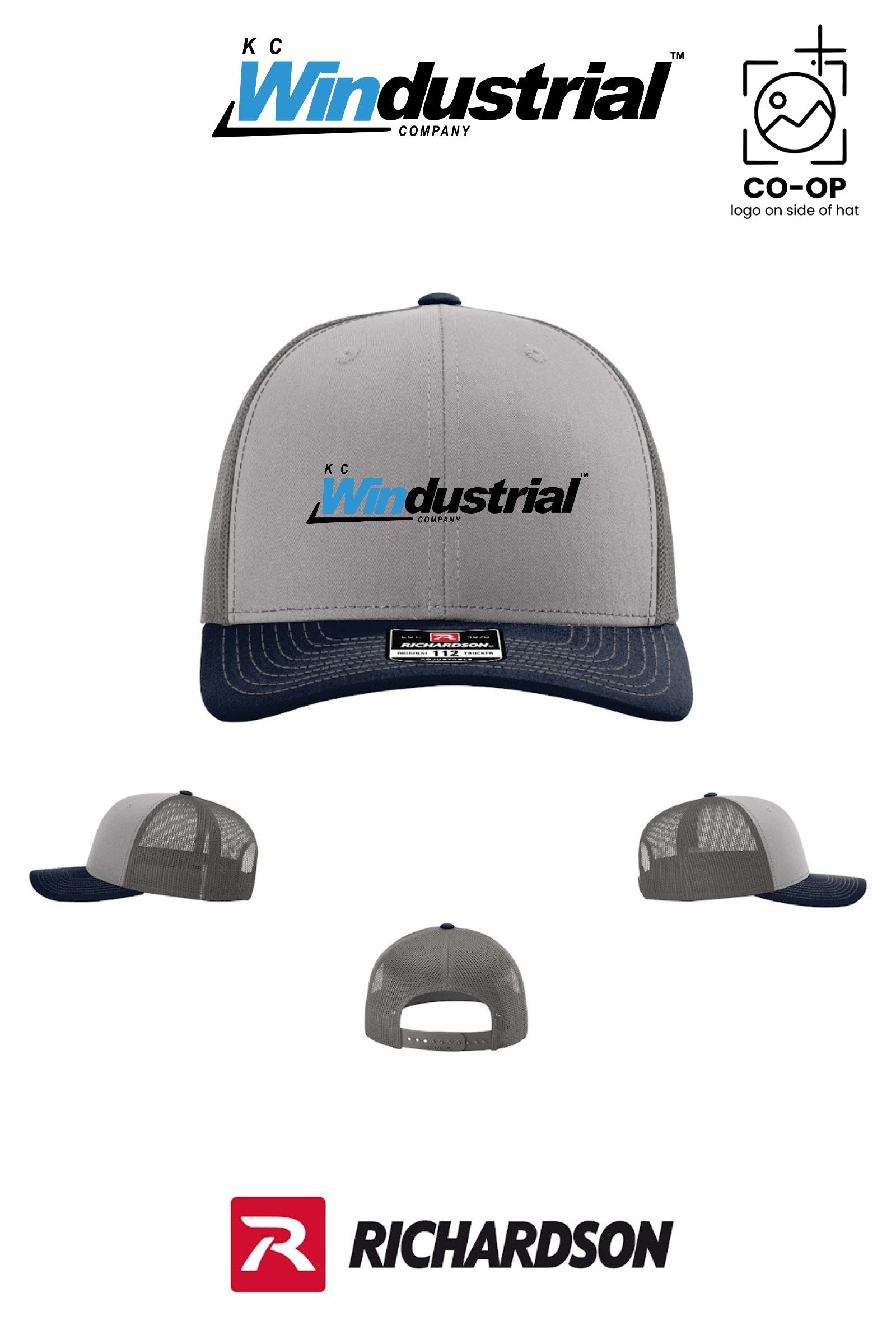 Richardson 112 Trucker Cap - KC Windustrial