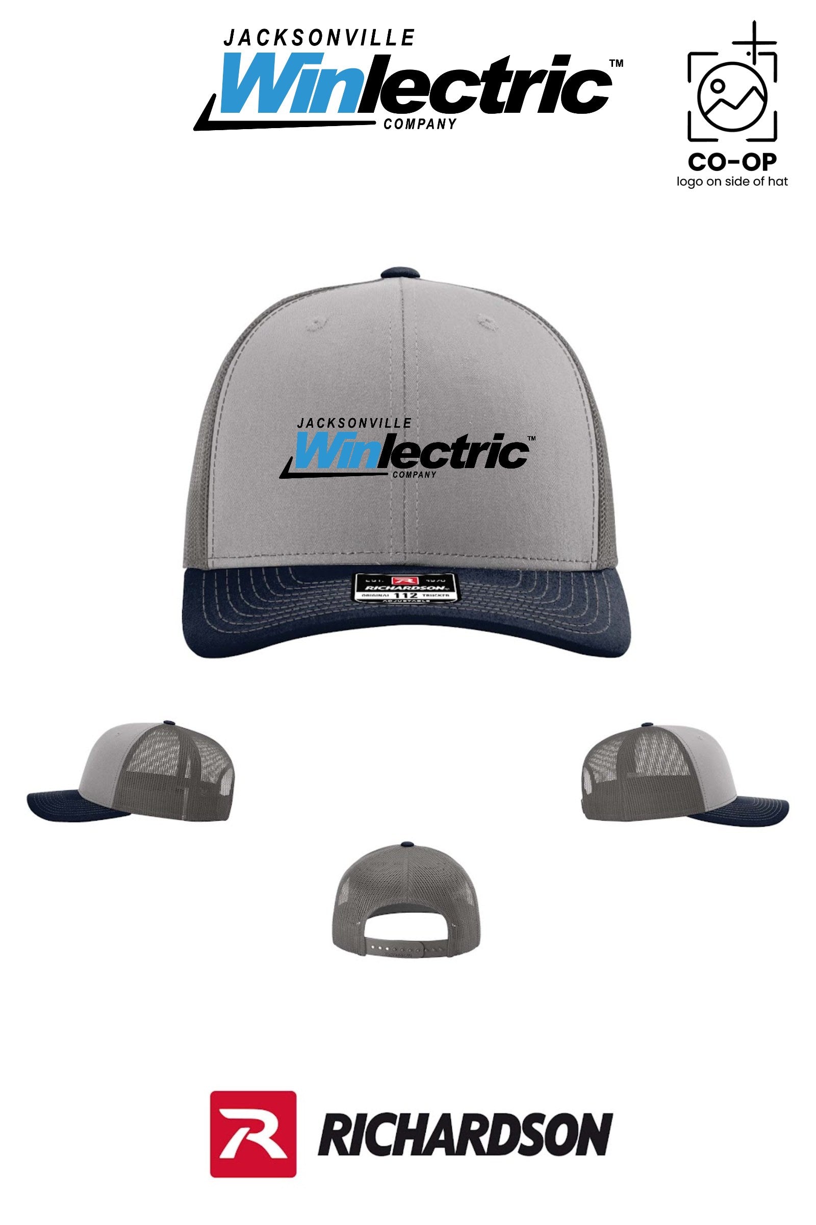 Richardson 112 Trucker Cap - Jacksonville Winlectric