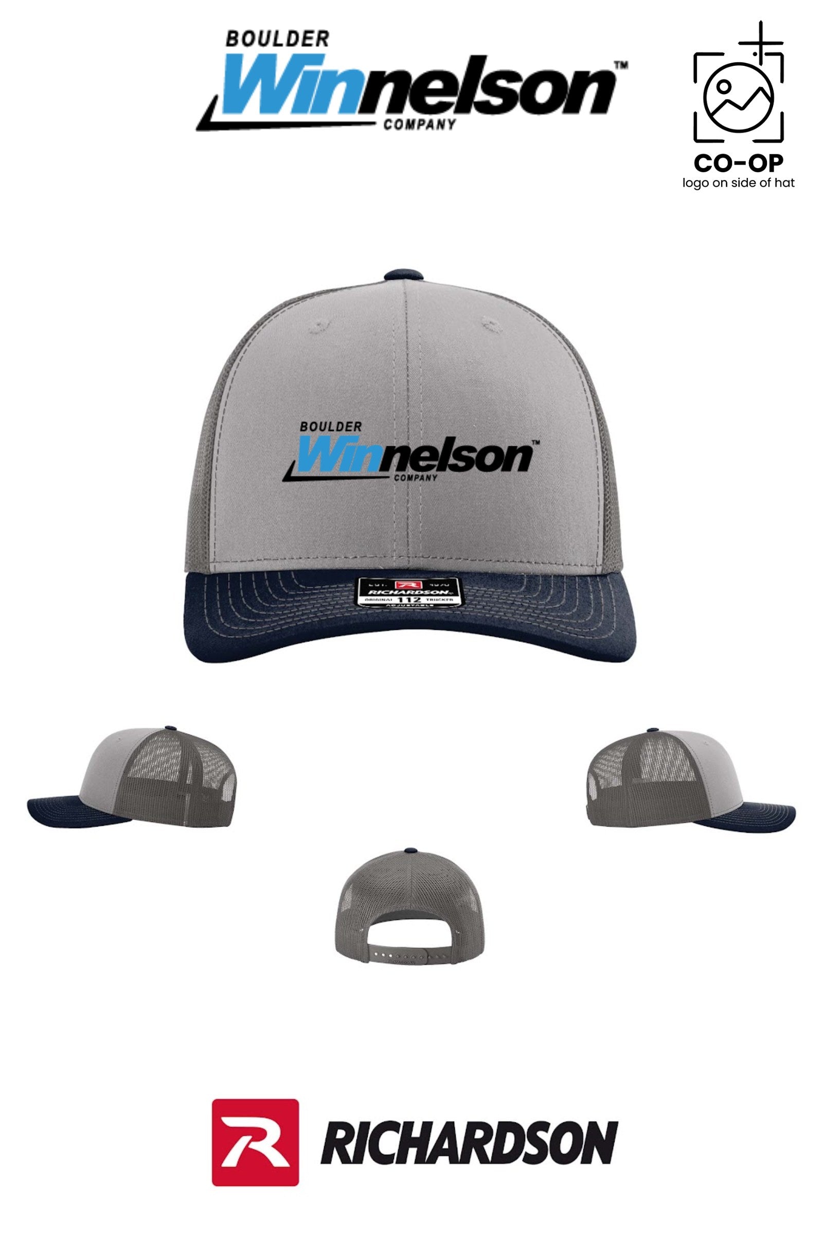 Richardson 112 Trucker Cap - Boulder Winnelson