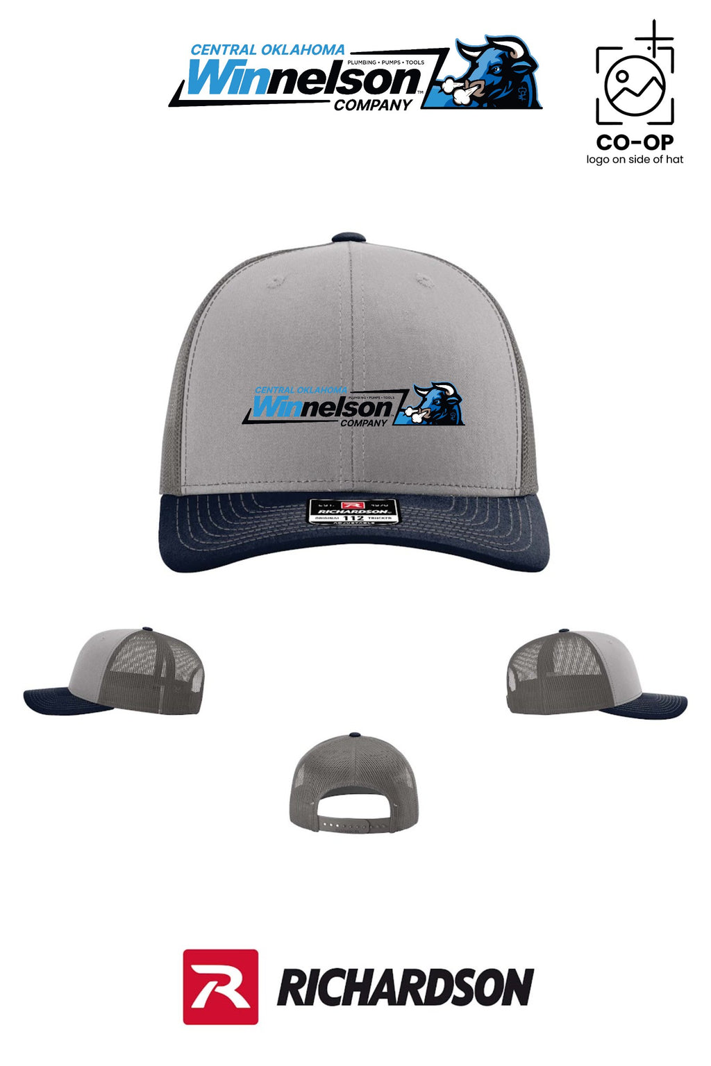 Richardson 112 Trucker Cap - Winnelson Central Oklahoma