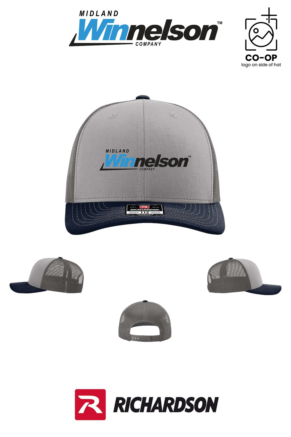 Richardson 112 Trucker Cap - Midland Winnelson