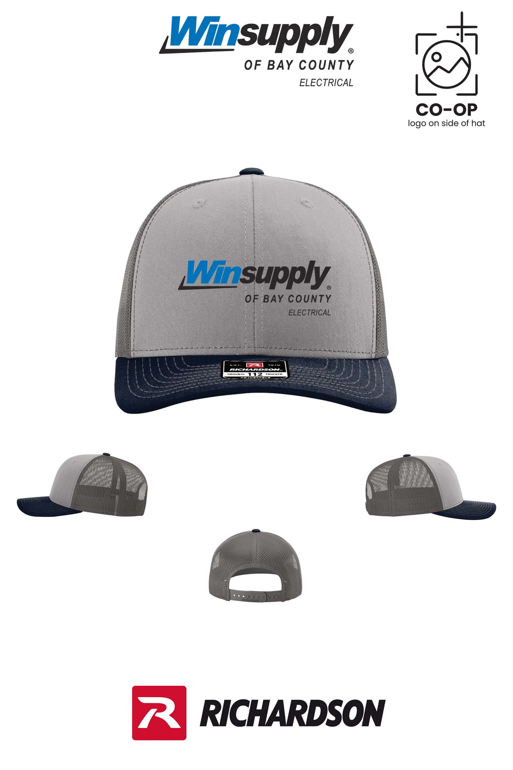 Richardson 112 Trucker Cap - Winsupply Bay County FL