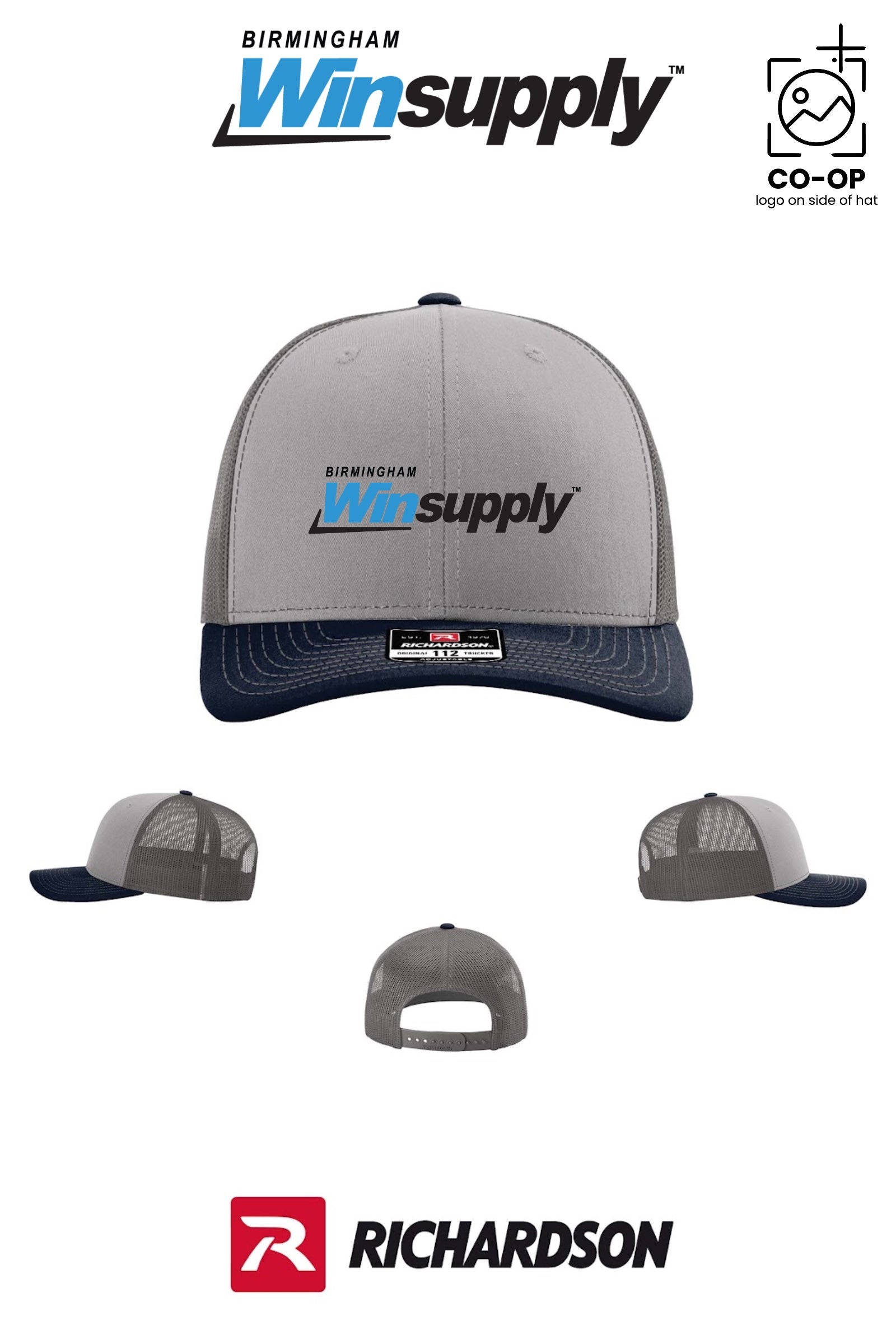 Richardson 112 Trucker Cap - Birmingham Winsupply