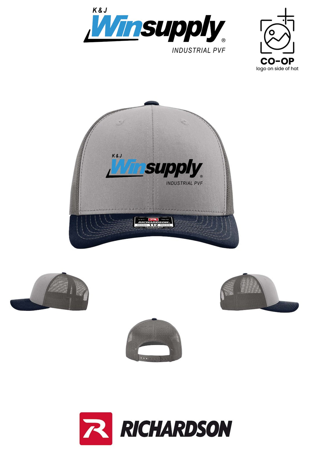 Richardson 112 Trucker Cap - K & J Winsupply, Industrial PVF