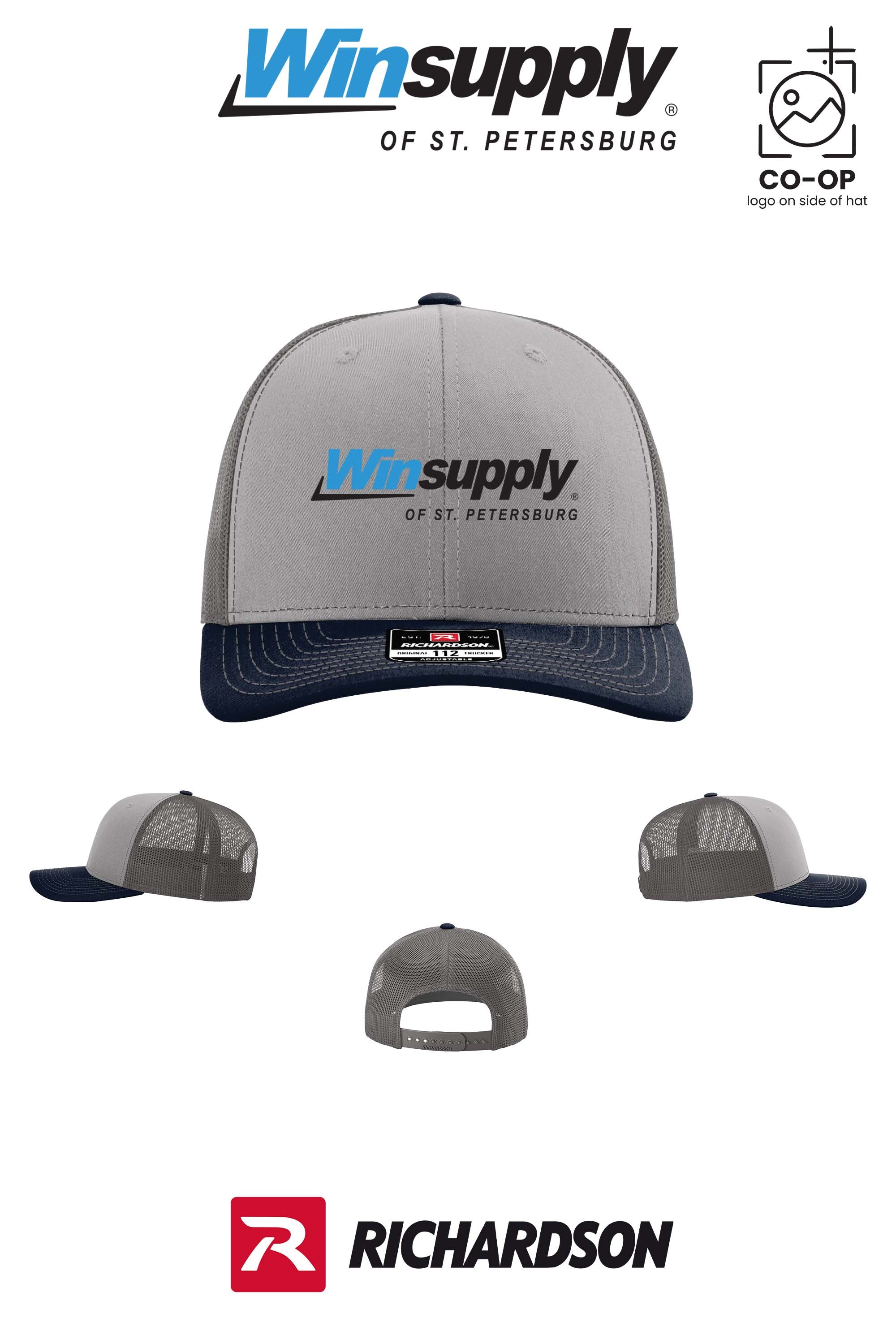 Richardson 112 Trucker Cap - Winsupply of St. Petersburg