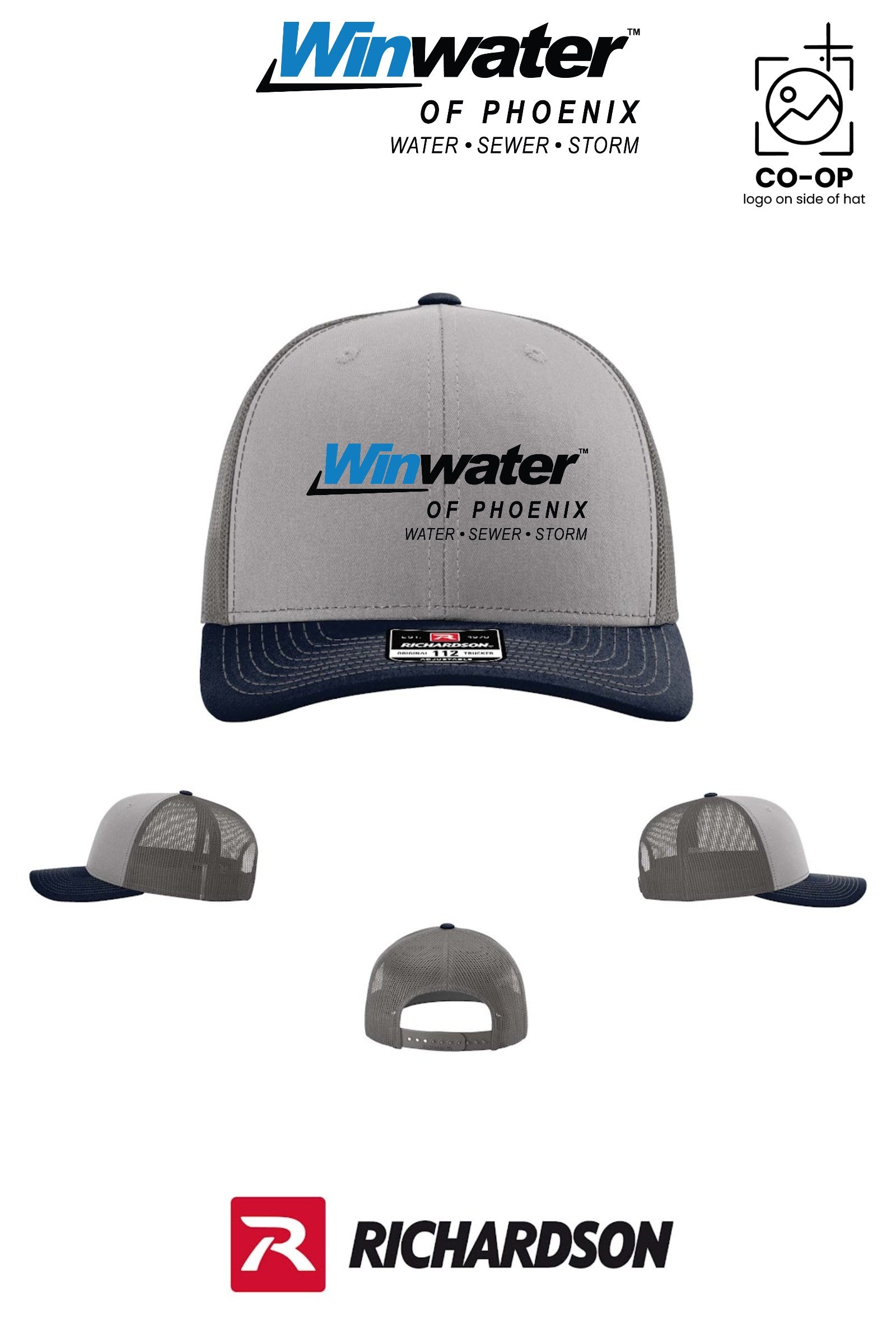 Richardson 112 Trucker Cap - Winwater of Phoenix