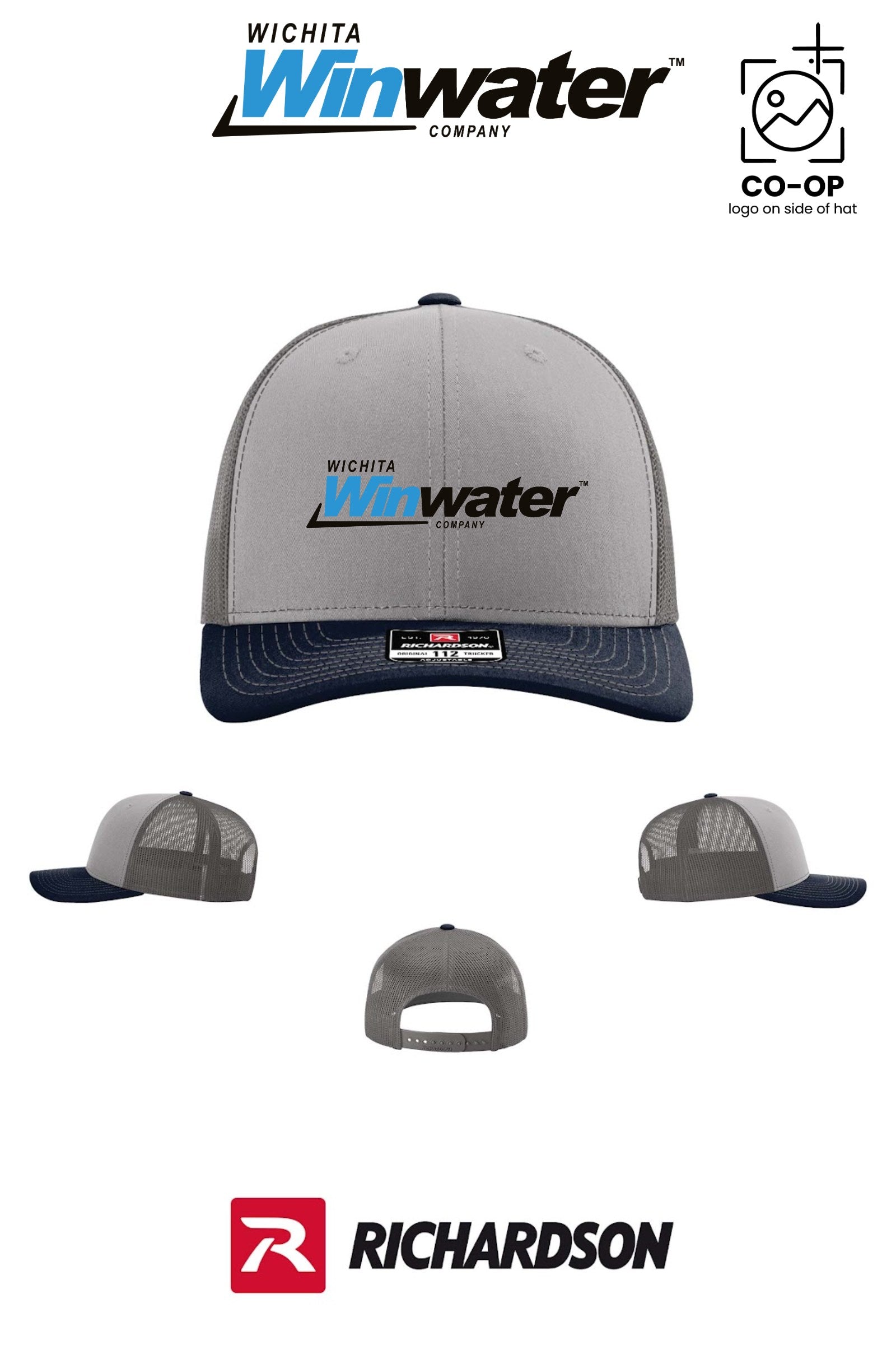 Richardson 112 Trucker Cap - Wichita Winwater