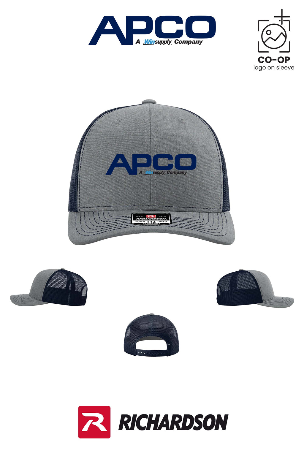 Richardson 112 Trucker Cap - APCO Supply - Indianapolis
