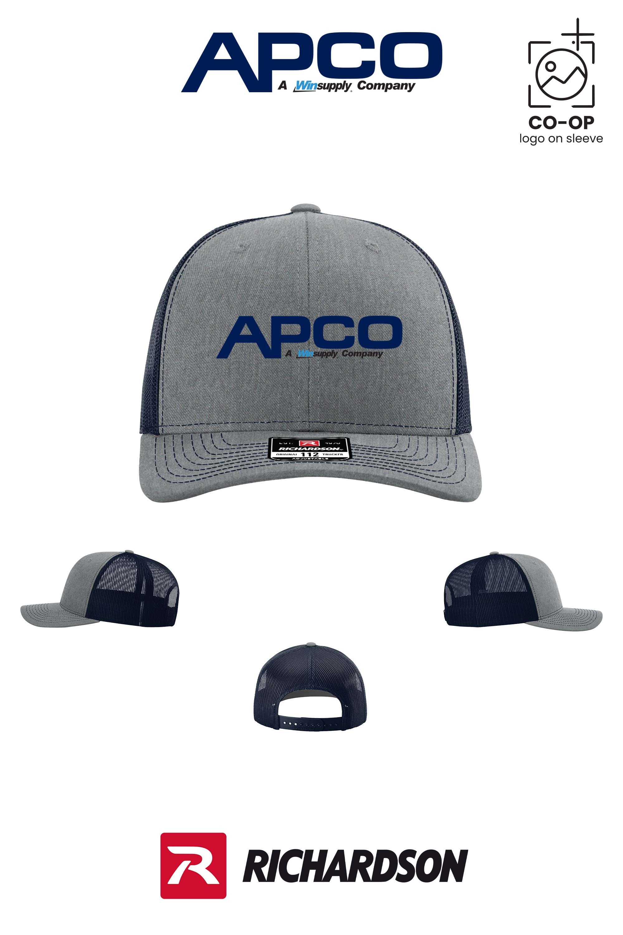 Richardson 112 Trucker Cap - APCO Supply - Indianapolis
