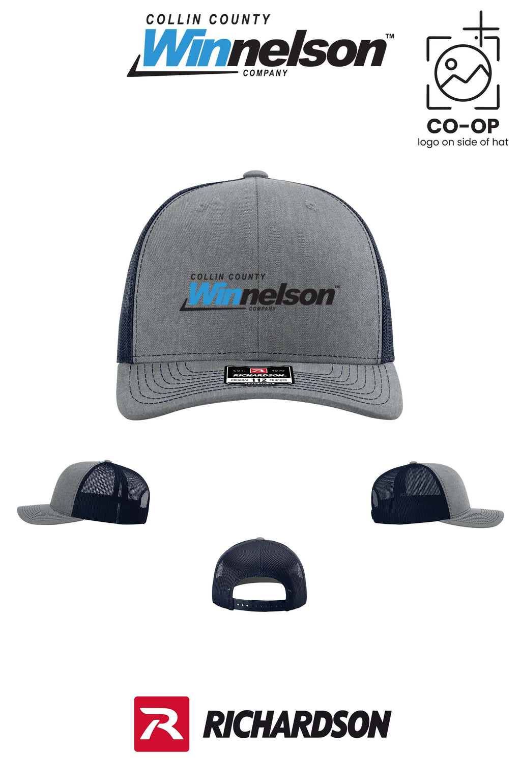 Richardson 112 Trucker Cap - Collin County Winnelson