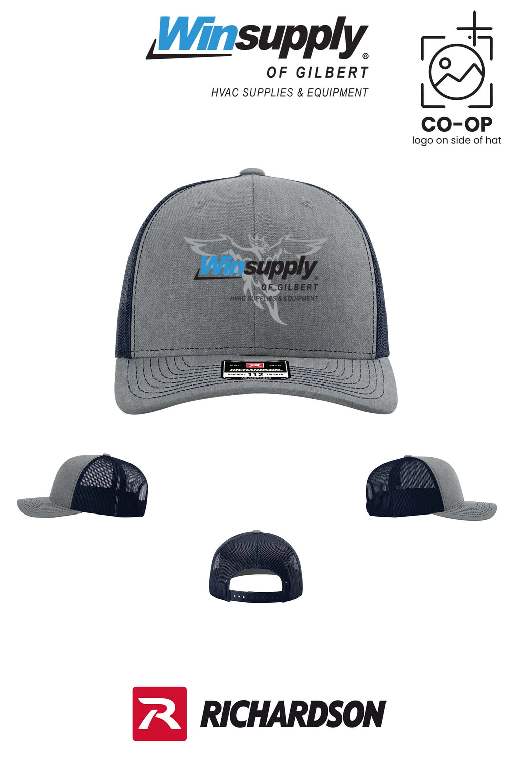 Richardson 112 Trucker Cap - Winsupply of Gilbert