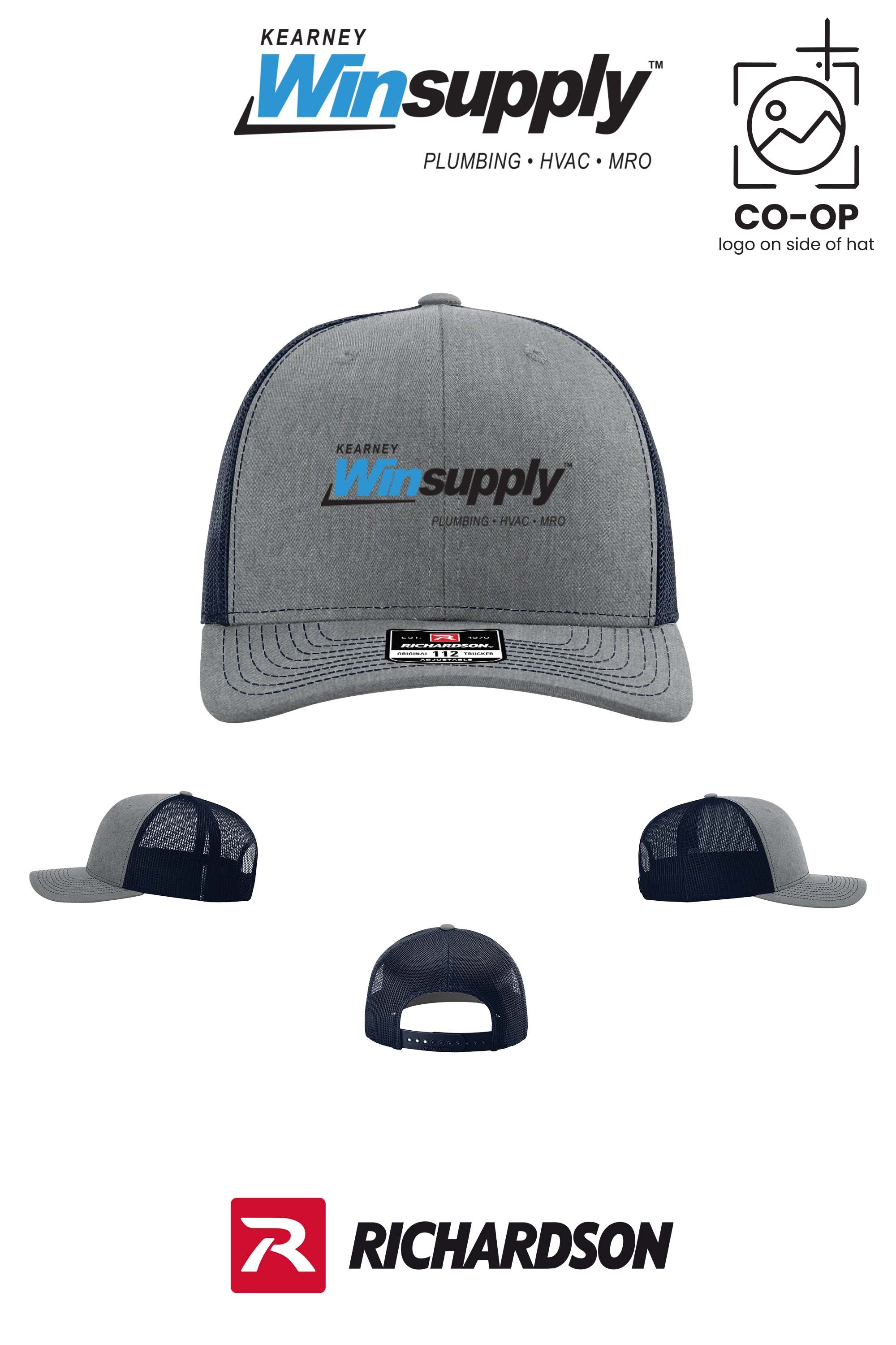 Richardson 112 Trucker Cap - Kearney Winsupply