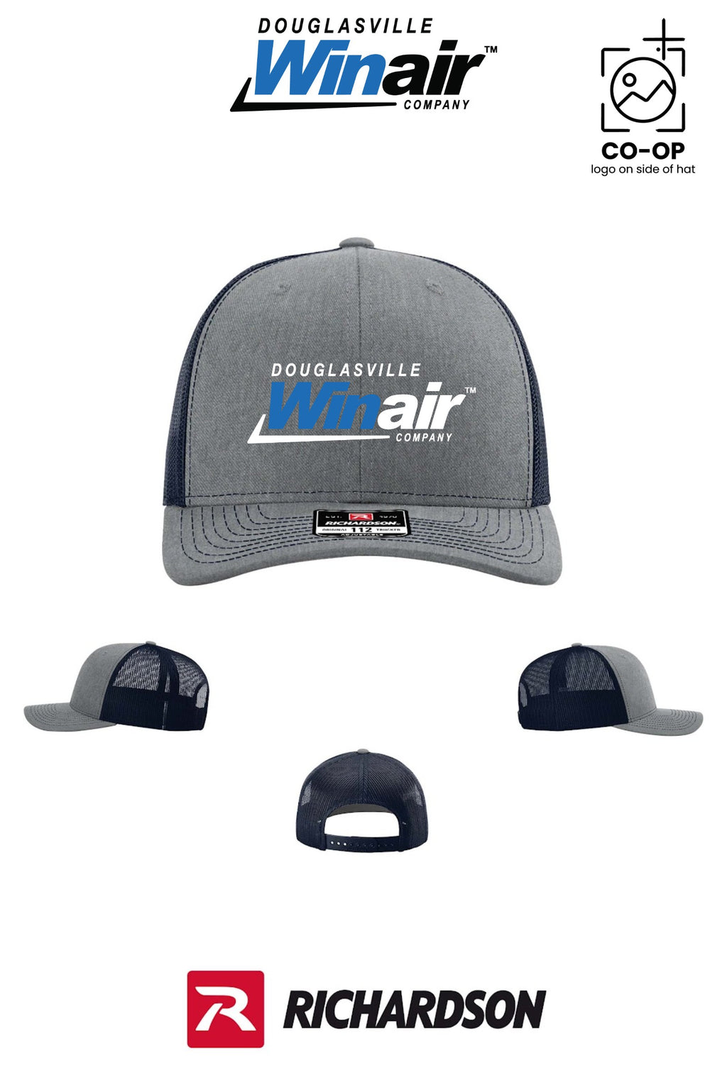 Richardson 112 Trucker Cap - Douglasville Winair