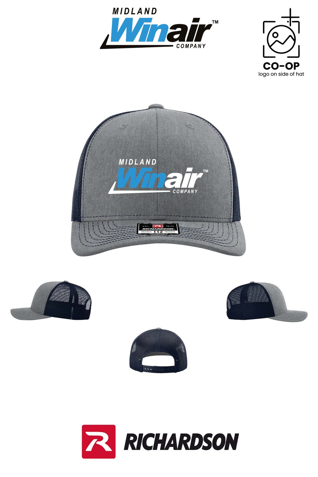 Richardson 112 Trucker Cap - Midland Winair