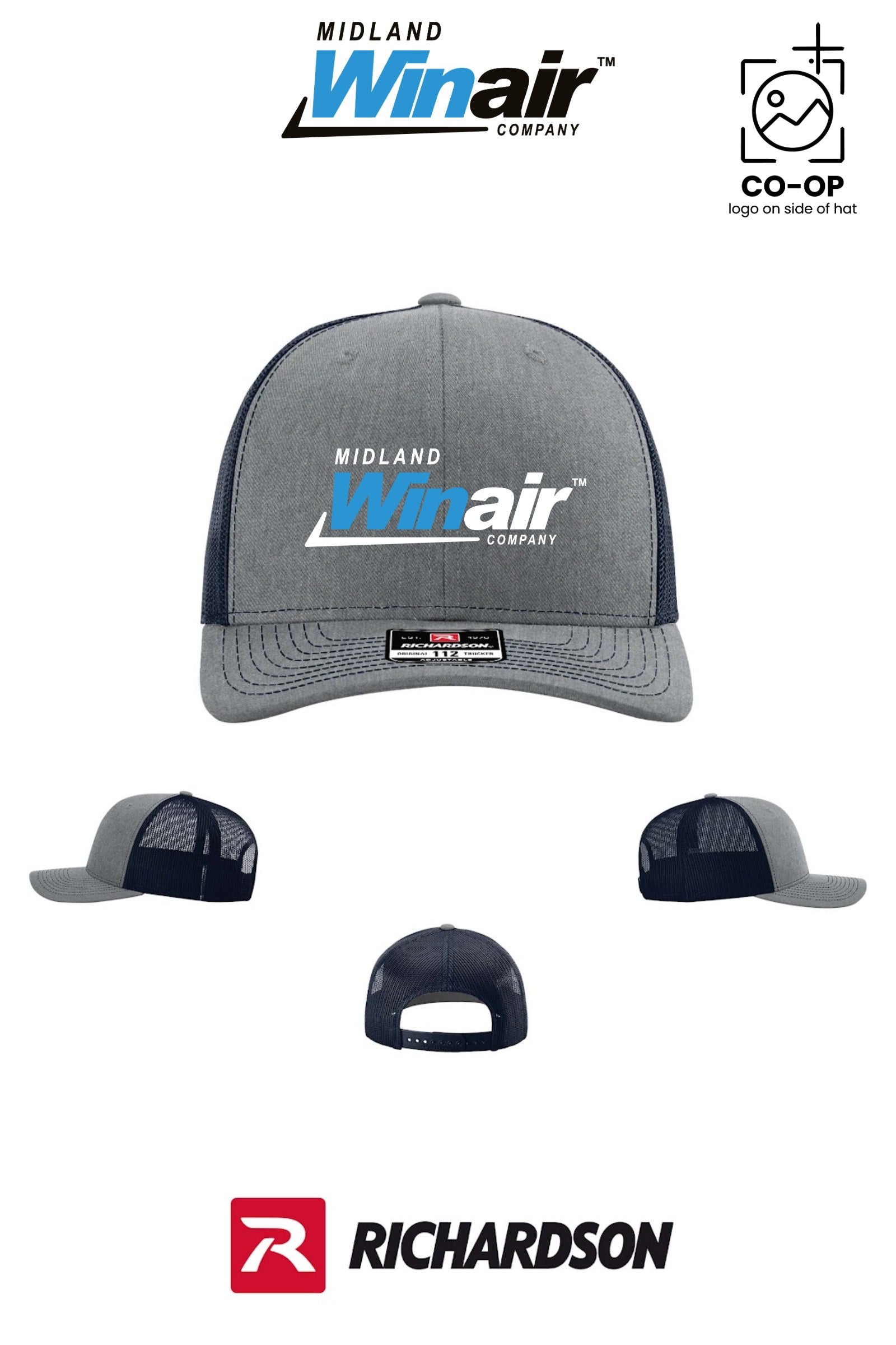 Richardson 112 Trucker Cap - Midland Winair