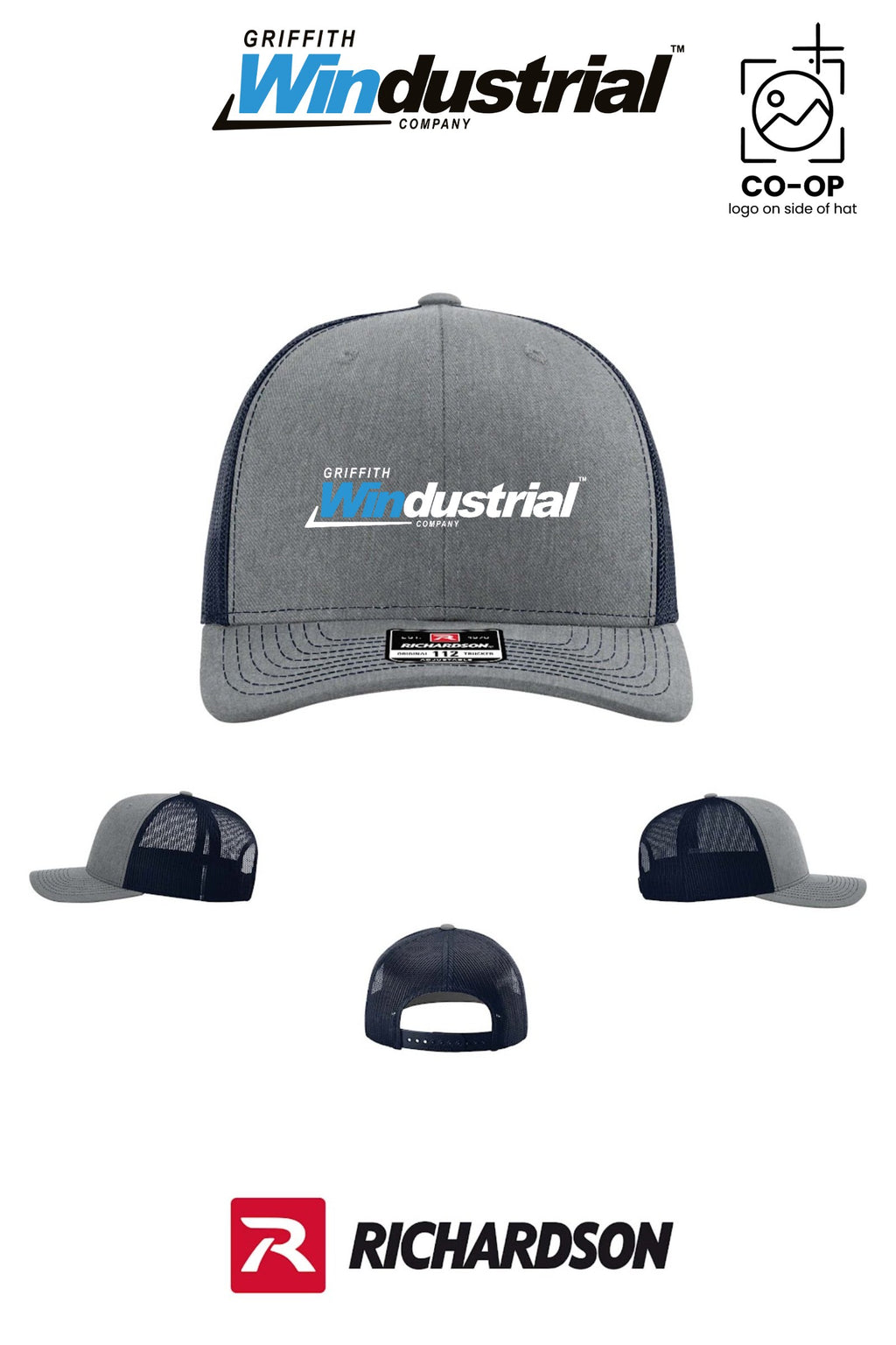 Richardson 112 Trucker Cap - Griffith Windustrial
