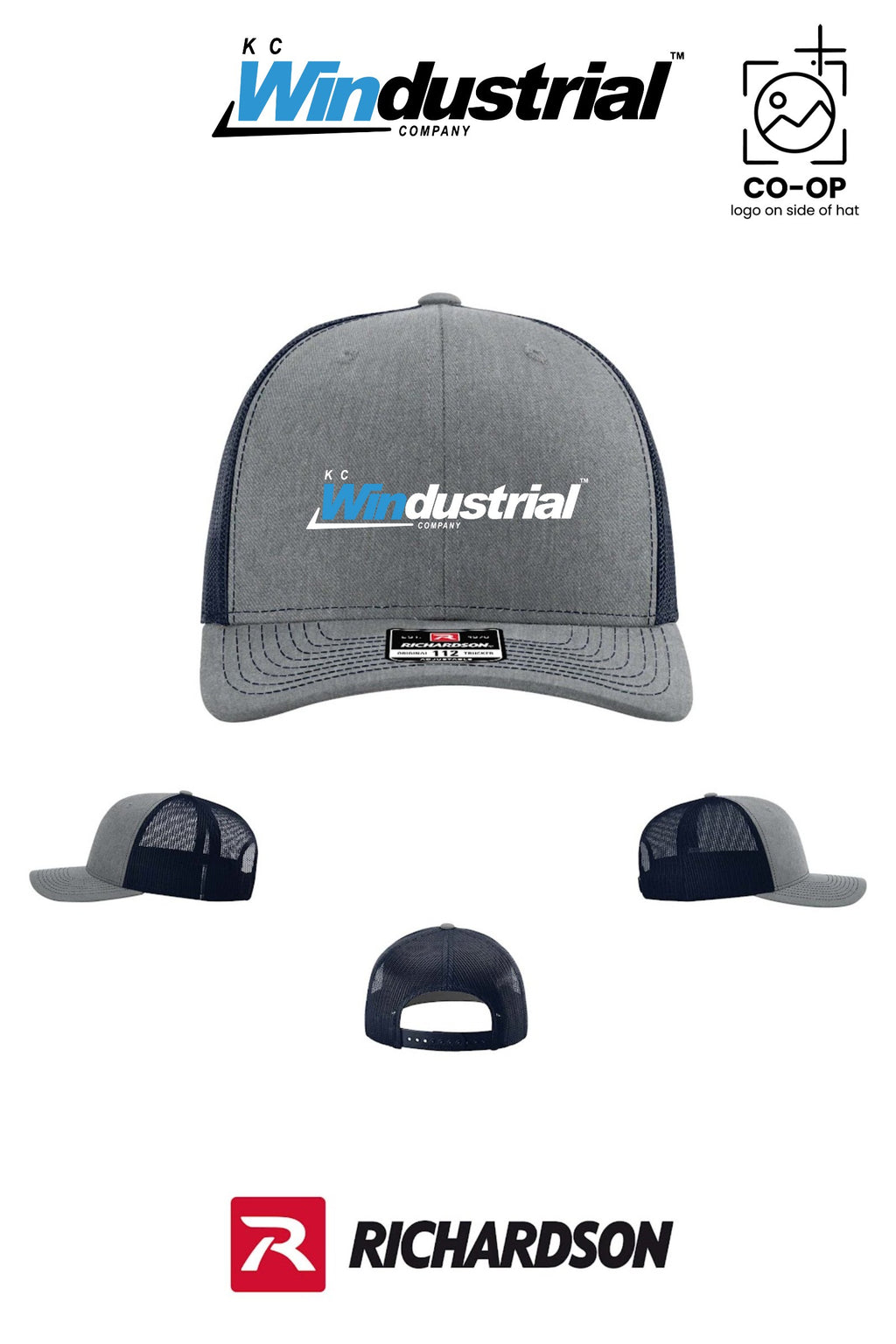 Richardson 112 Trucker Cap - KC Windustrial