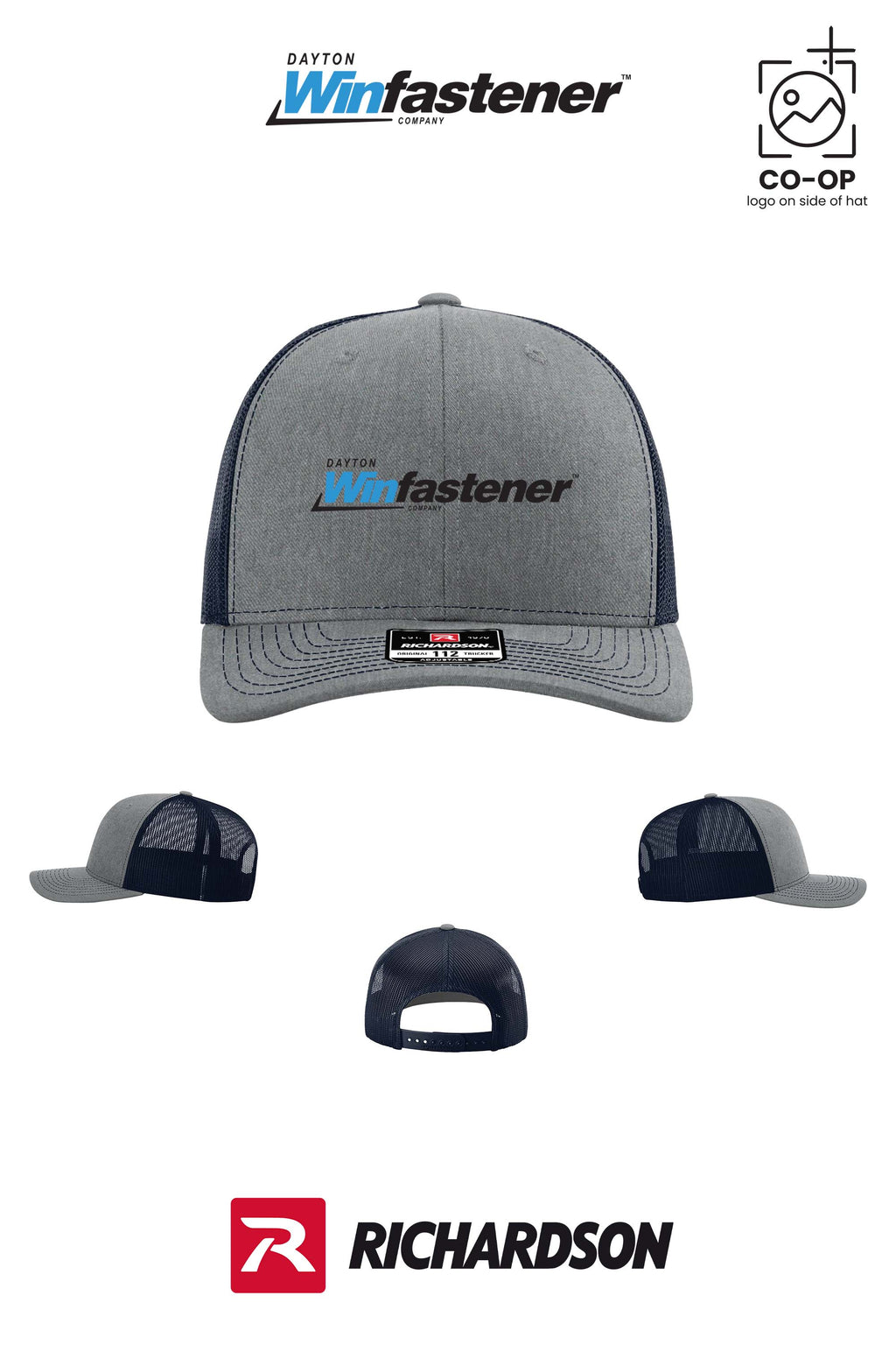 Richardson 112 Trucker Cap - Dayton Winfastener