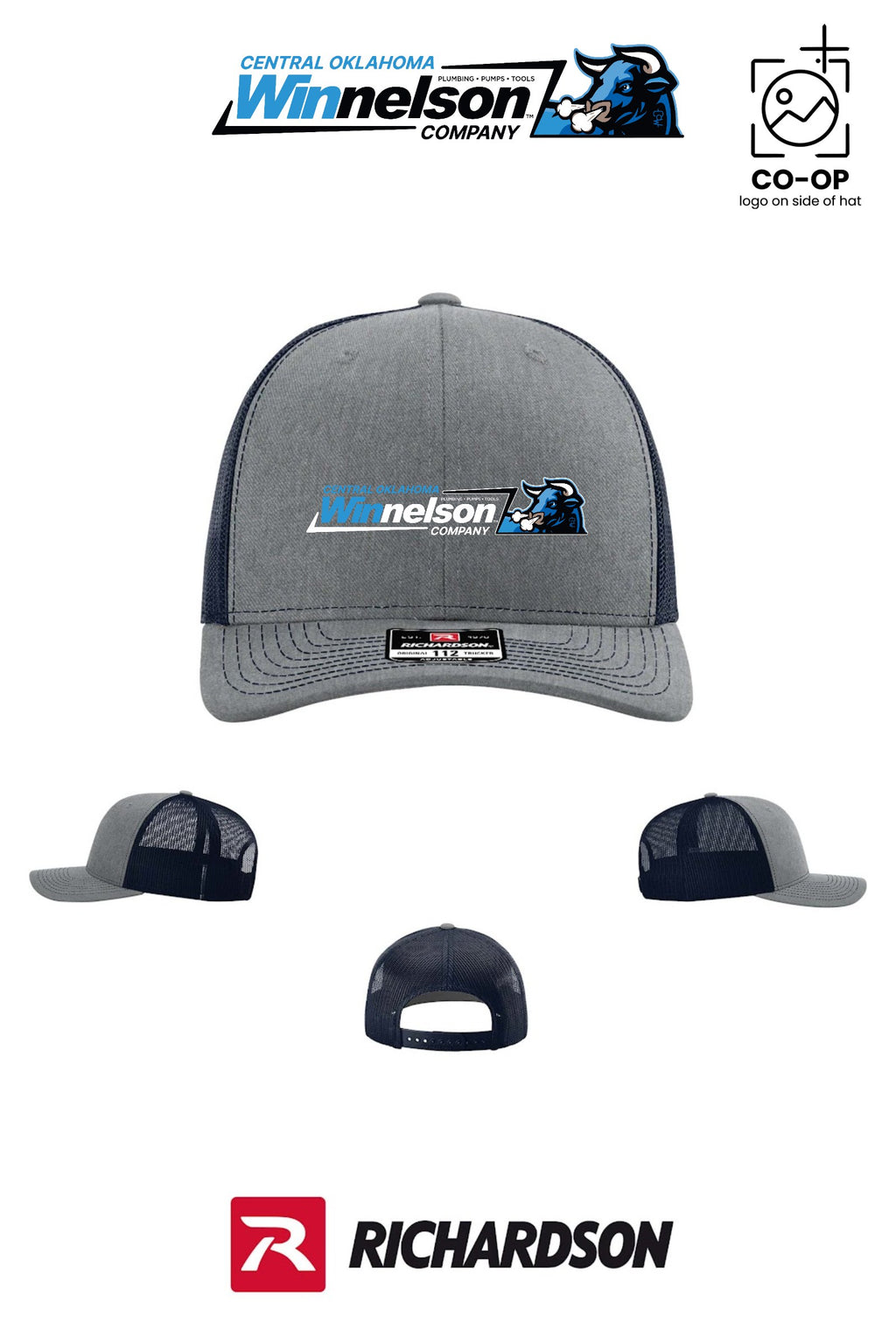 Richardson 112 Trucker Cap - Winnelson Central Oklahoma