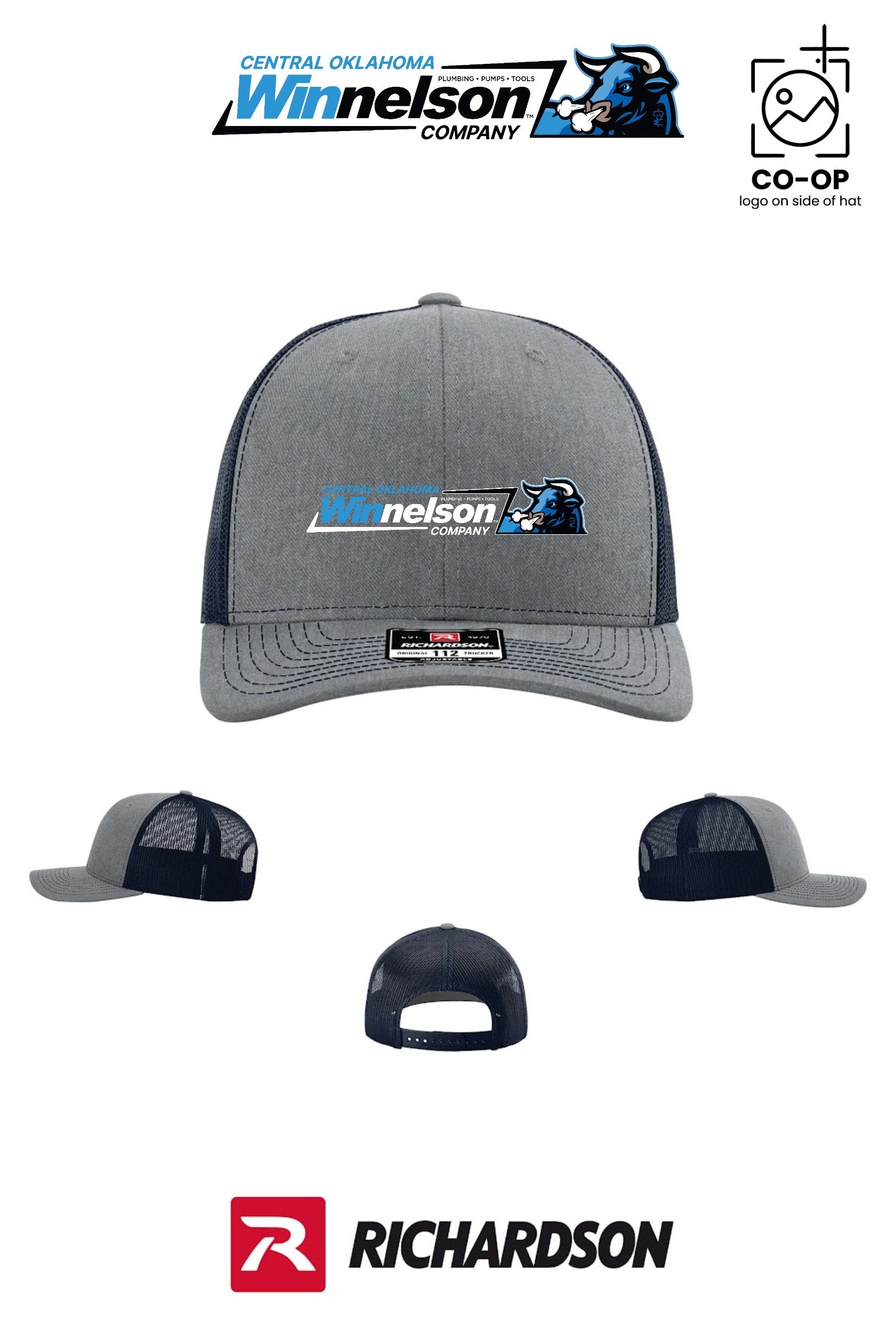 Richardson 112 Trucker Cap - Winnelson Central Oklahoma