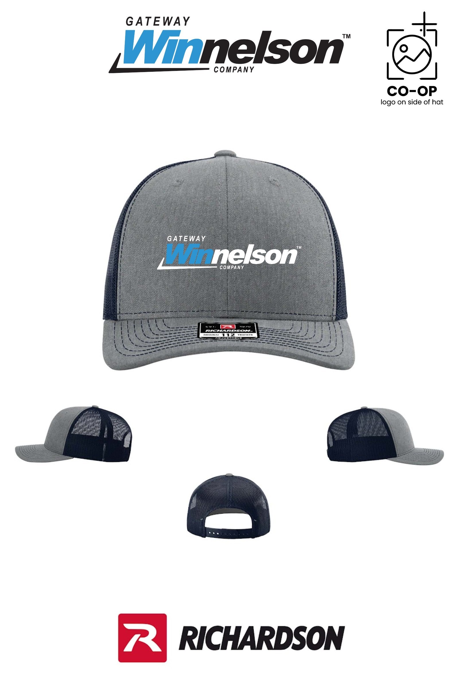 Richardson 112 Trucker Cap - Gateway Winnelson