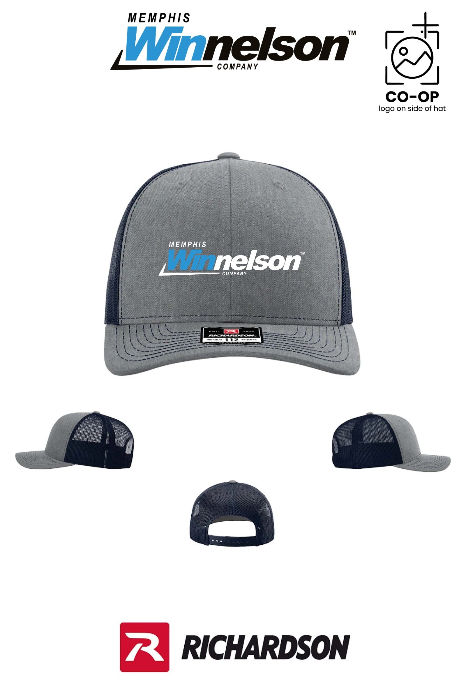 Richardson 112 Trucker Cap - Memphis Winnelson