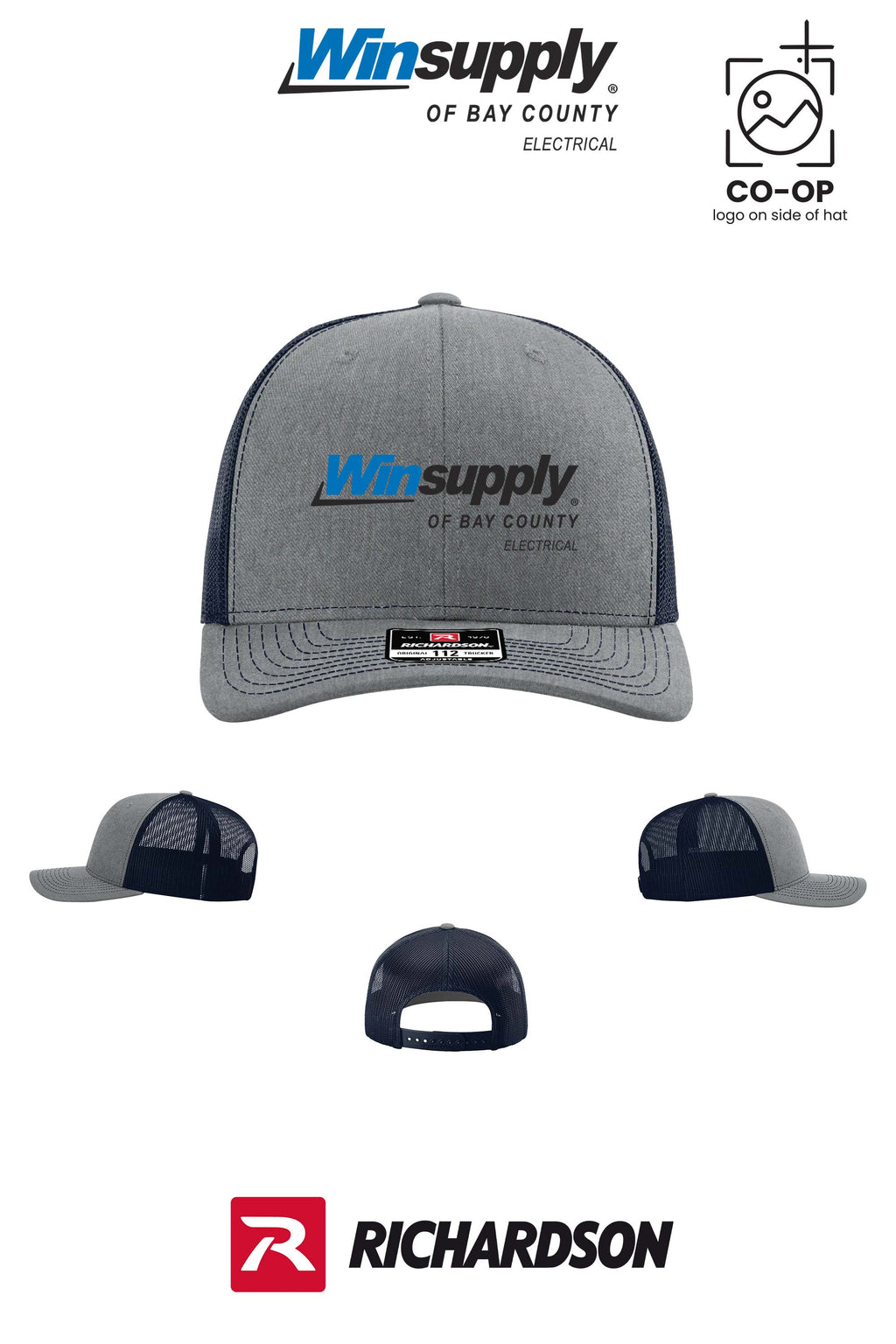 Richardson 112 Trucker Cap - Winsupply Bay County FL