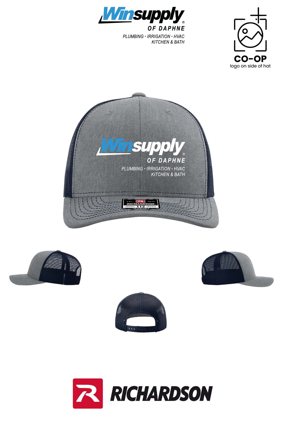 Richardson 112 Trucker Cap - Winsupply of Daphne