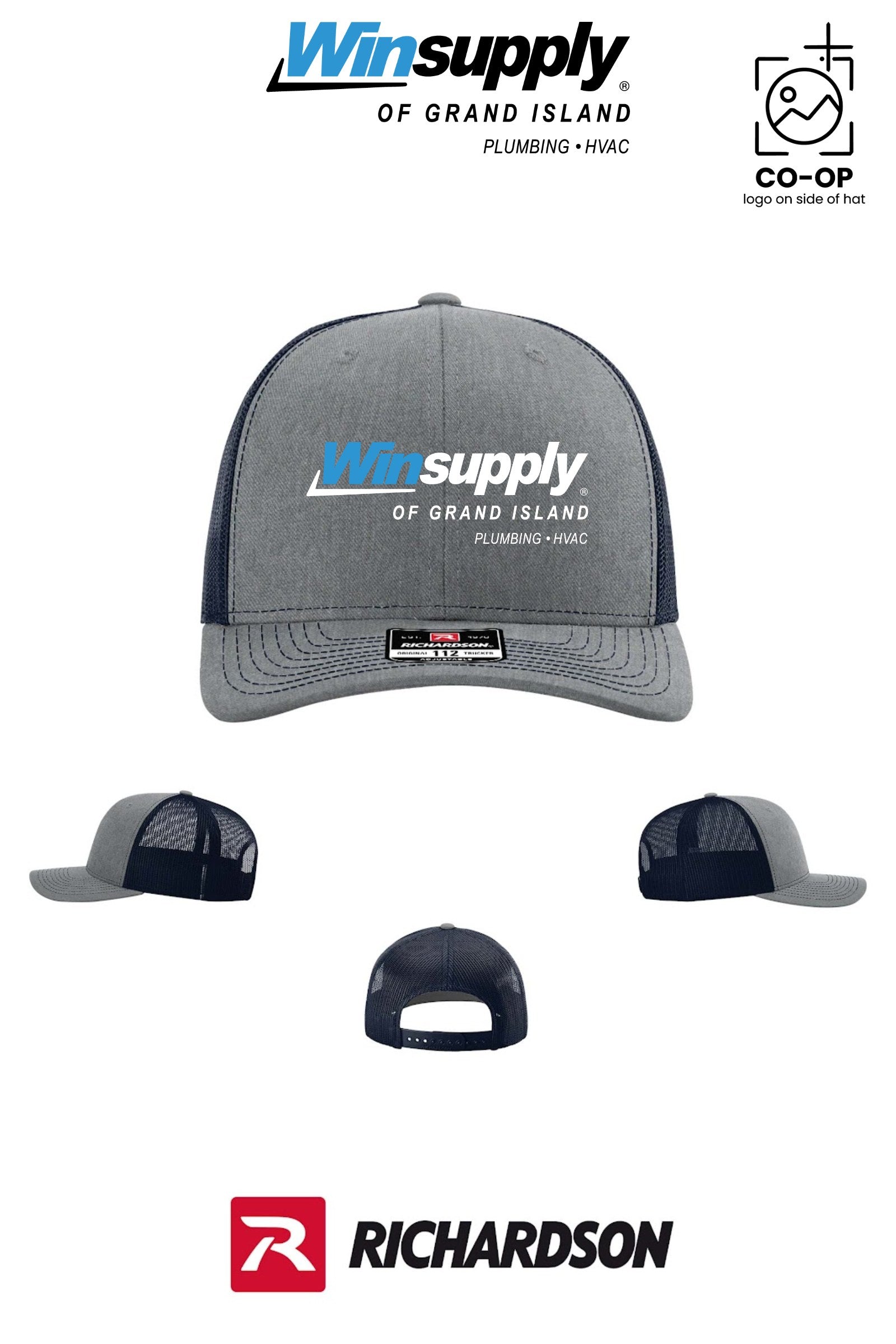 Richardson 112 Trucker Cap - Winsupply of Grand Island