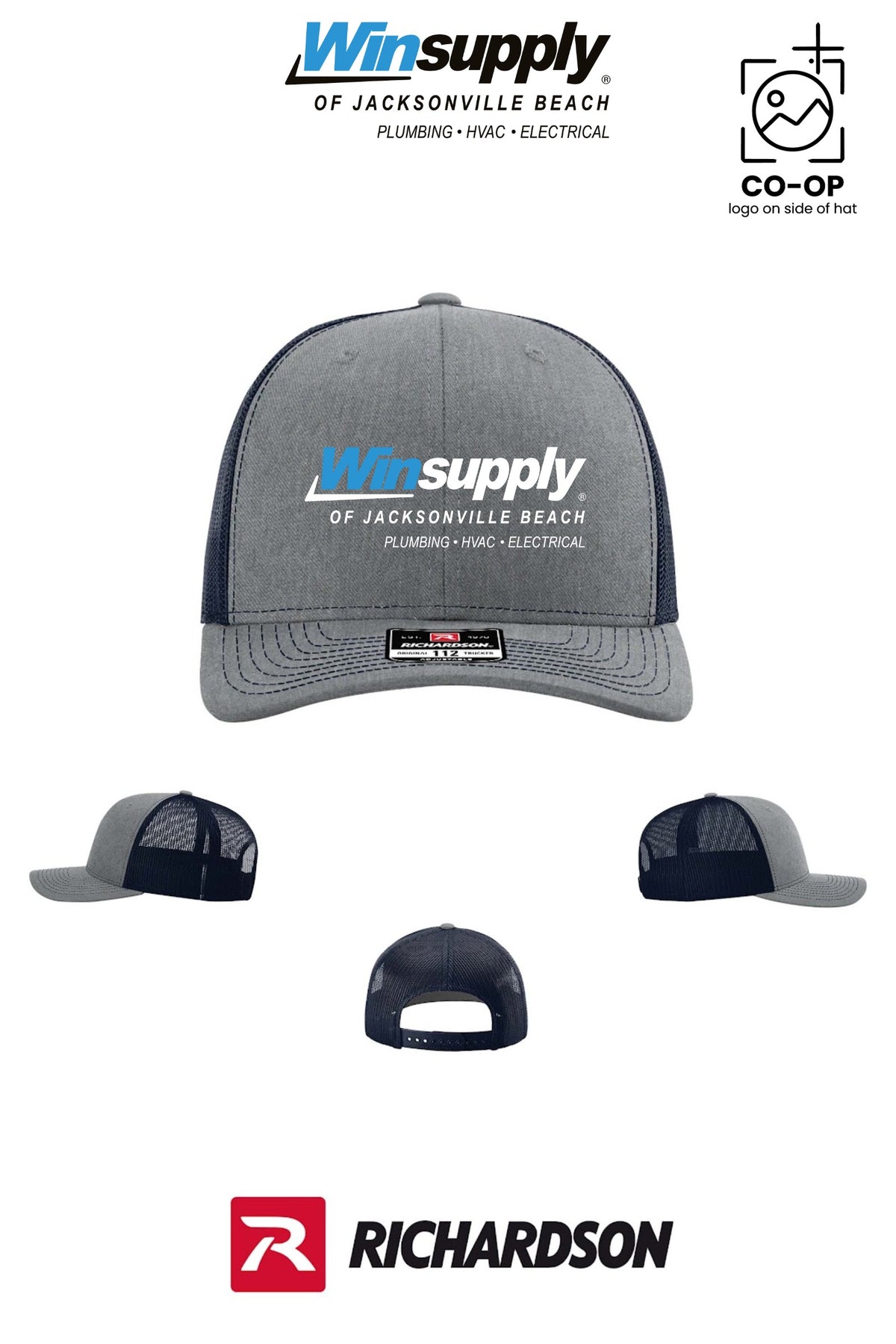 Richardson 112 Trucker Cap - Winsupply Jacksonville Beach