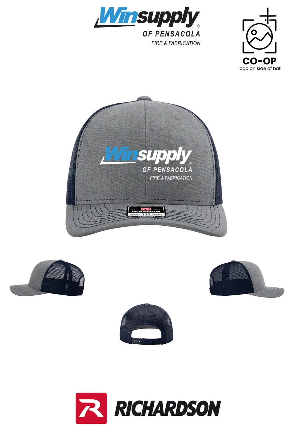 Richardson 112 Trucker Cap - Winsupply Pensacola Fire & Fabrication