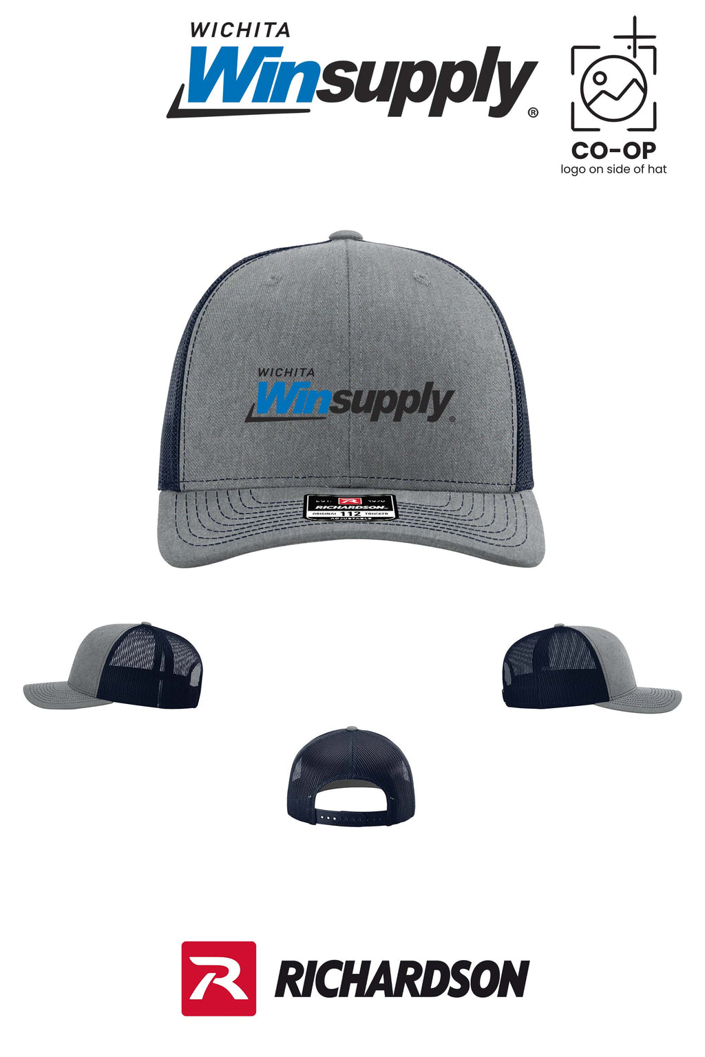 Richardson 112 Trucker Cap - Wichita Winsupply
