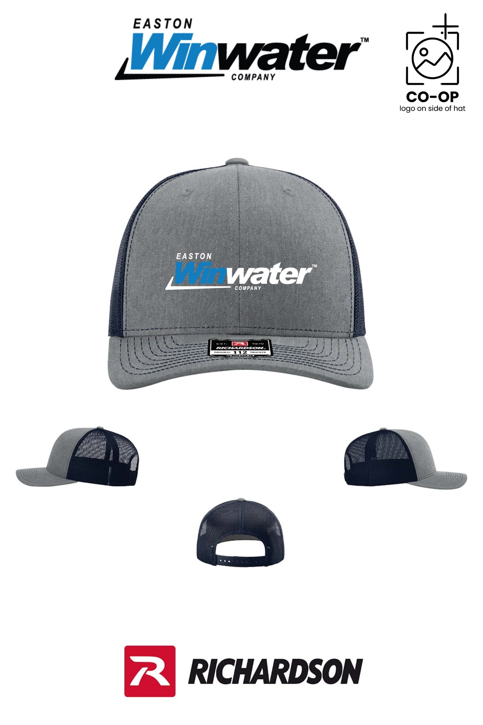 Richardson 112 Trucker Cap - Easton Winwater