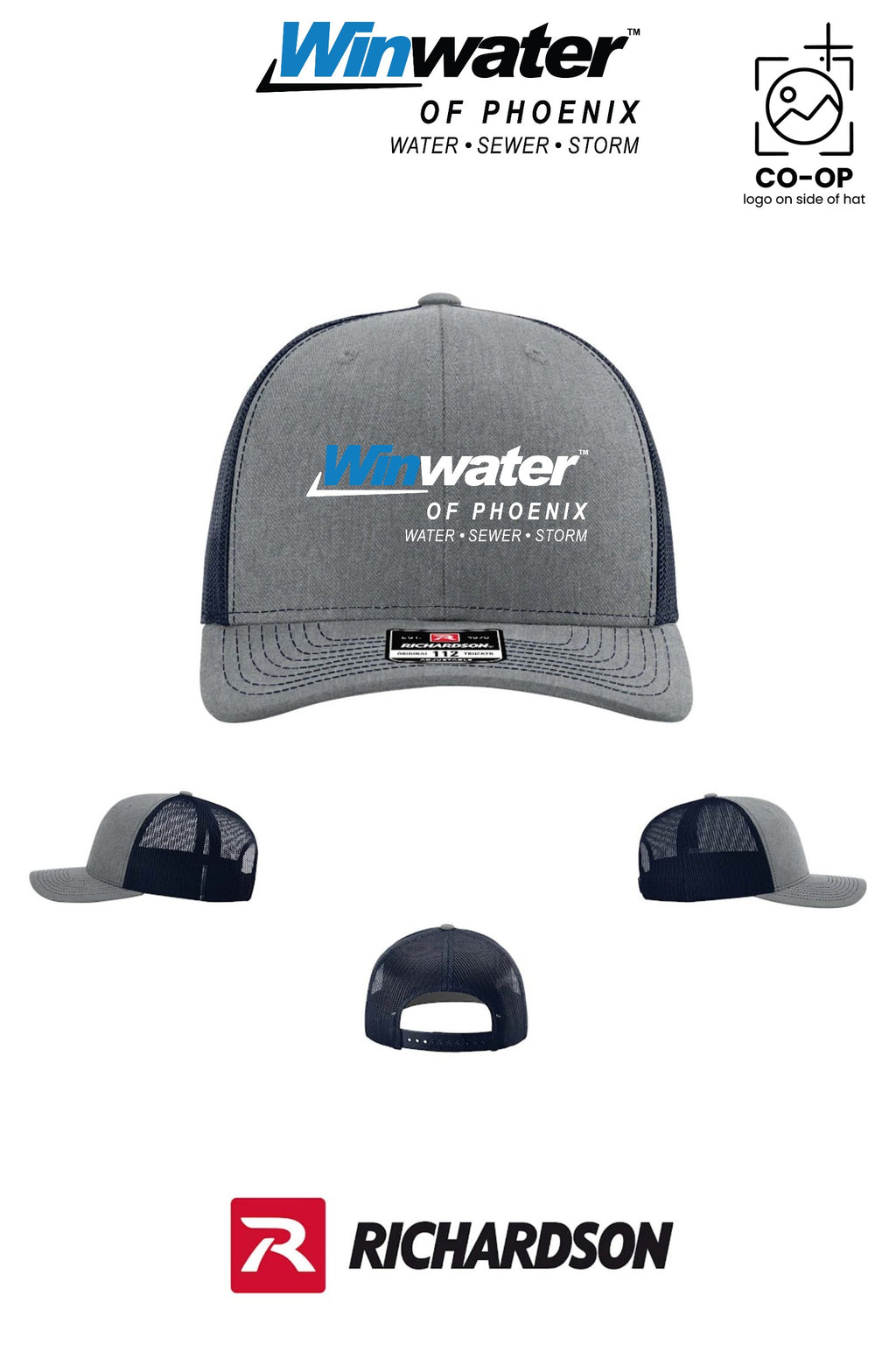 Richardson 112 Trucker Cap - Winwater of Phoenix