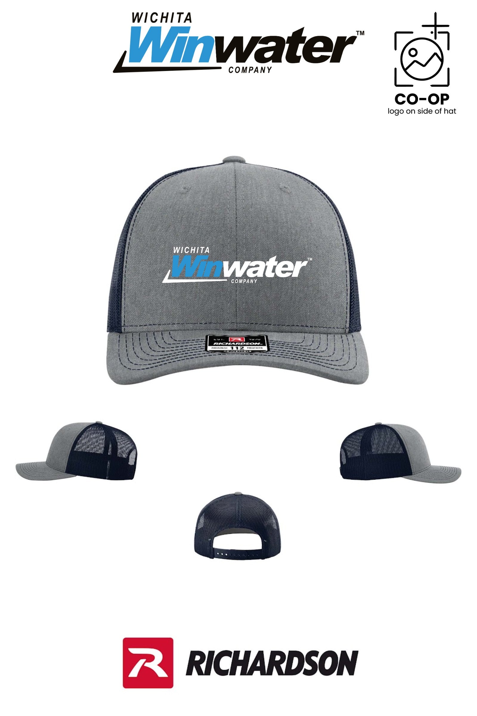 Richardson 112 Trucker Cap - Wichita Winwater