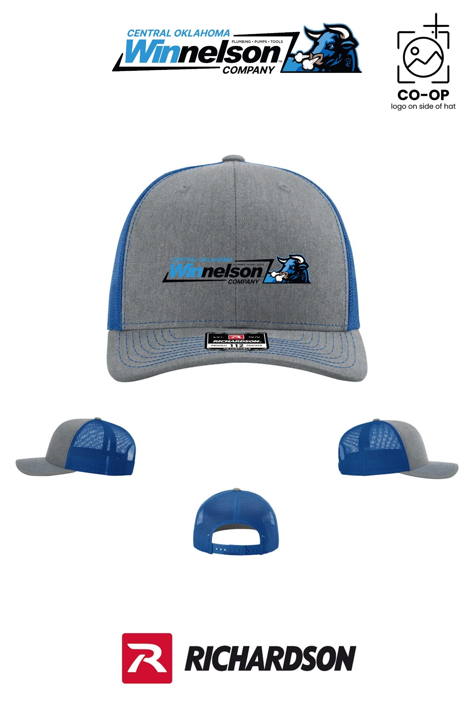 Richardson 112 Trucker Cap - Winnelson Central Oklahoma