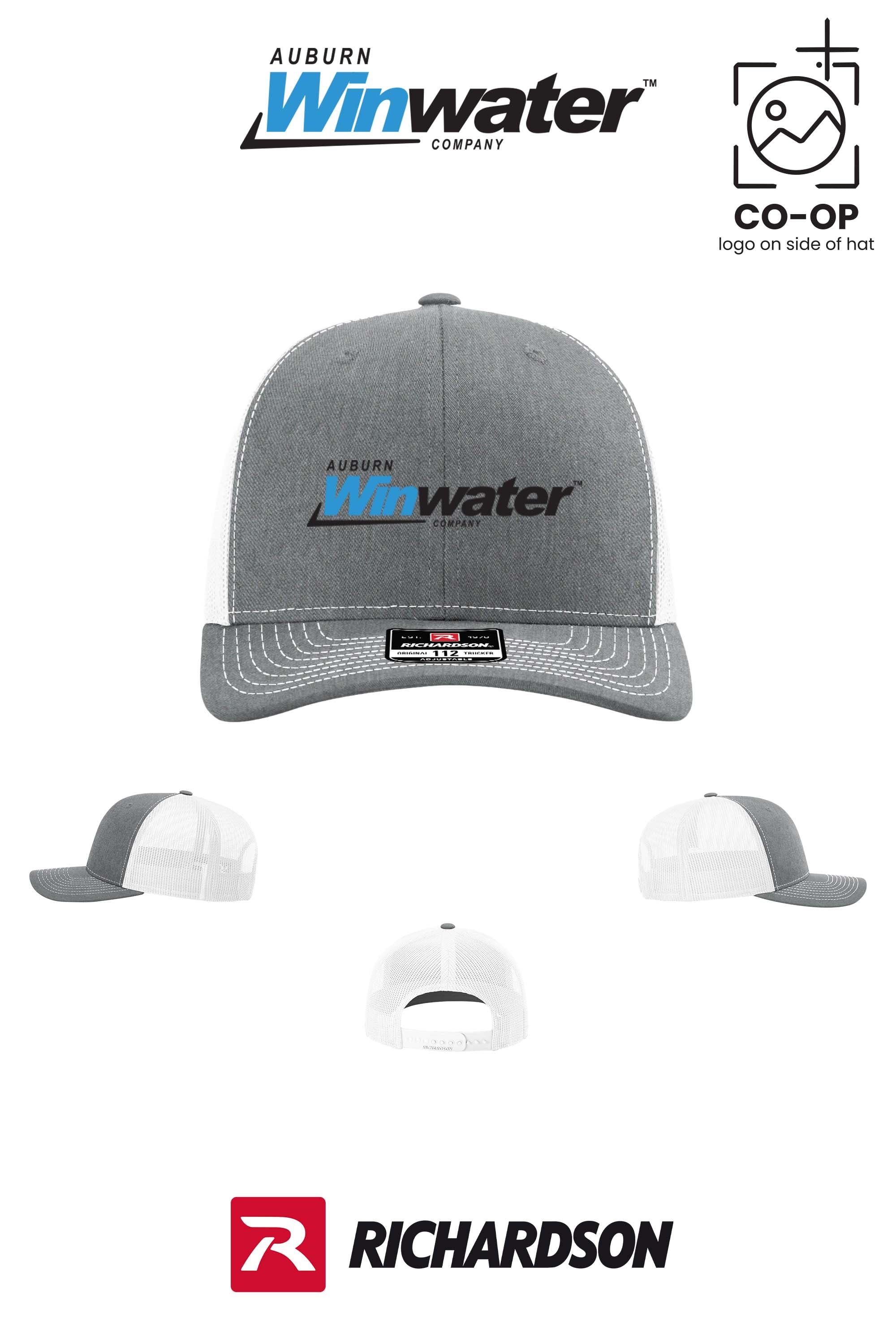 Richardson 112 Trucker Cap - Auburn Winwater