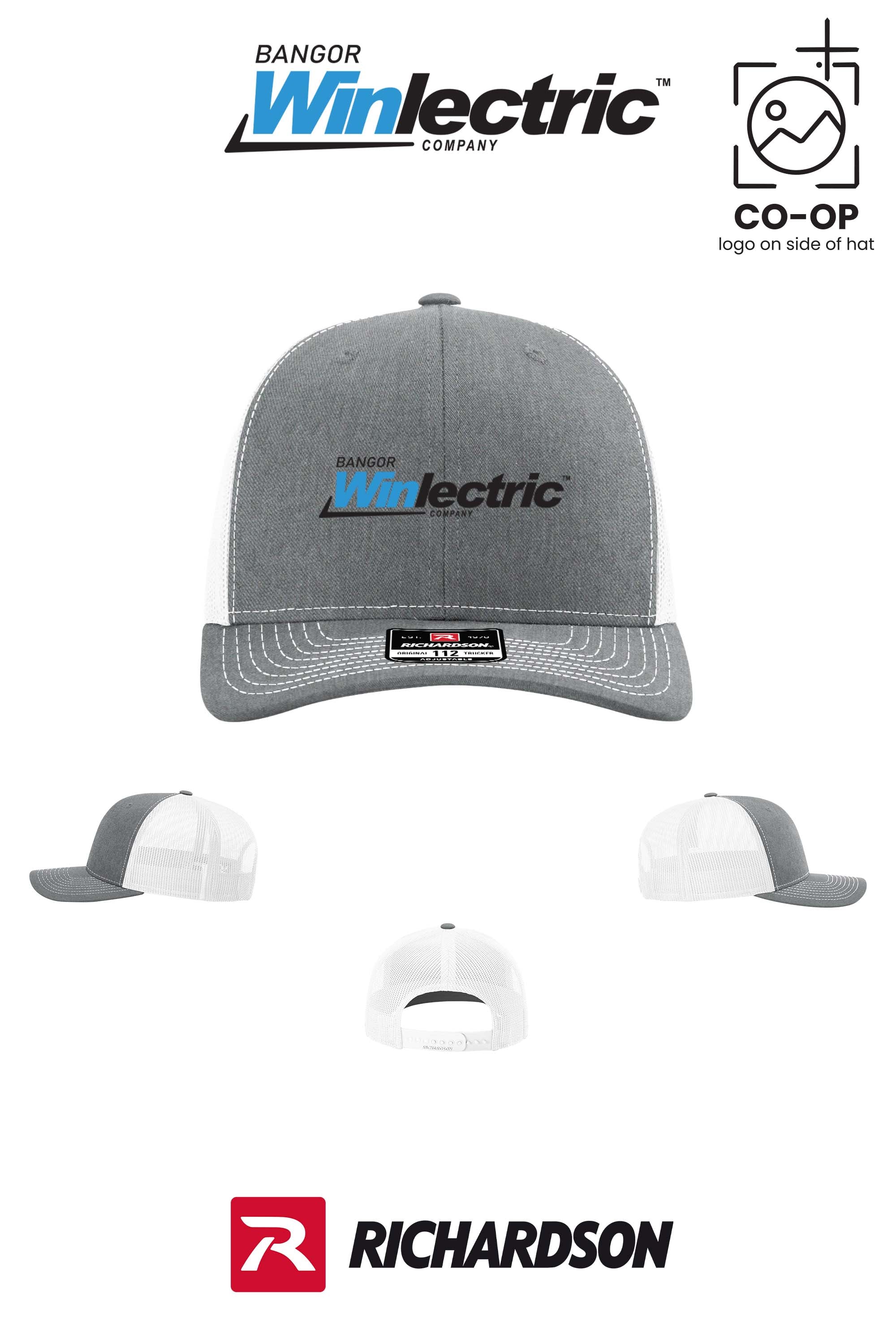 Richardson 112 Trucker Cap - Winlectric Bangor