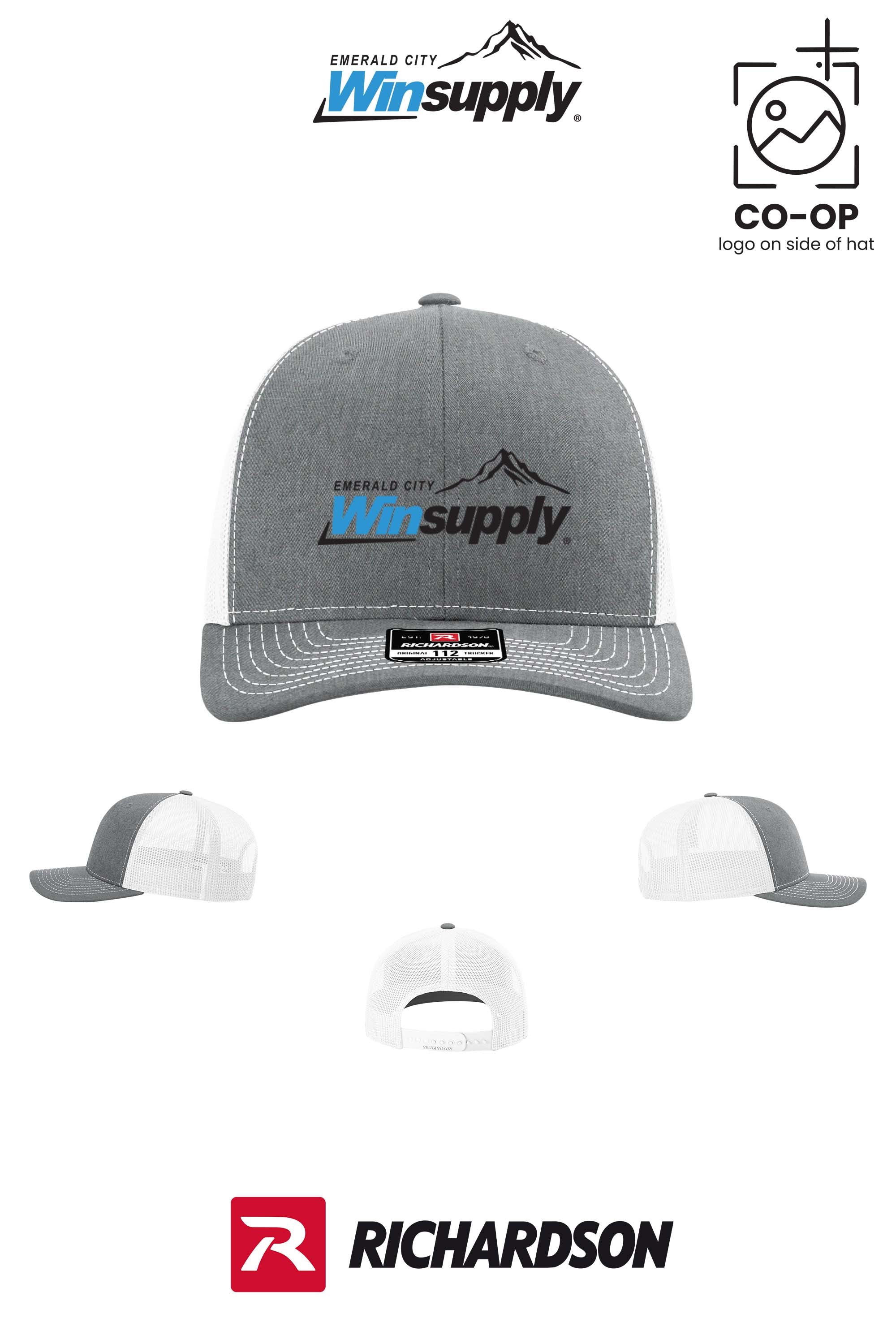 Richardson 112 Trucker Cap - Winsupply Emerald City