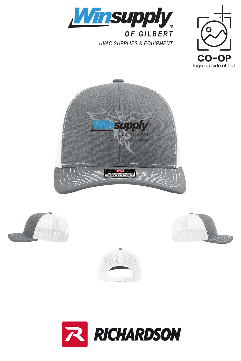 Richardson 112 Trucker Cap - Winsupply of Gilbert